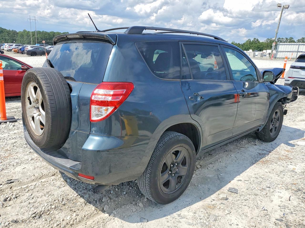 2011 Toyota Rav4 Base Blue vin: 2T3ZF4DV6BW100928