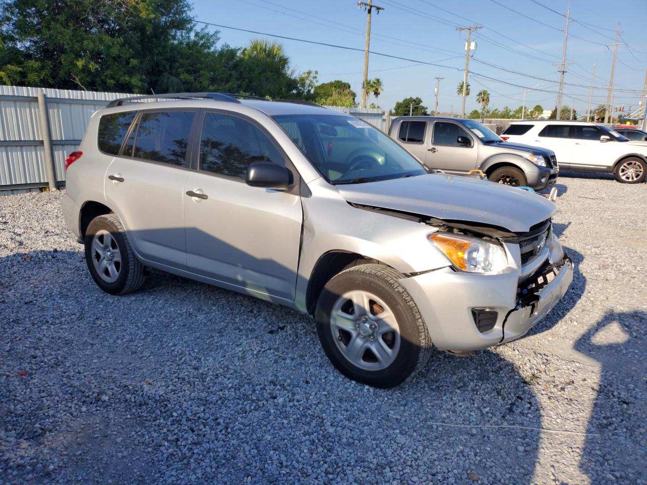 2012 Toyota Rav4 Base Silver vin: 2T3ZF4DV6CW116855