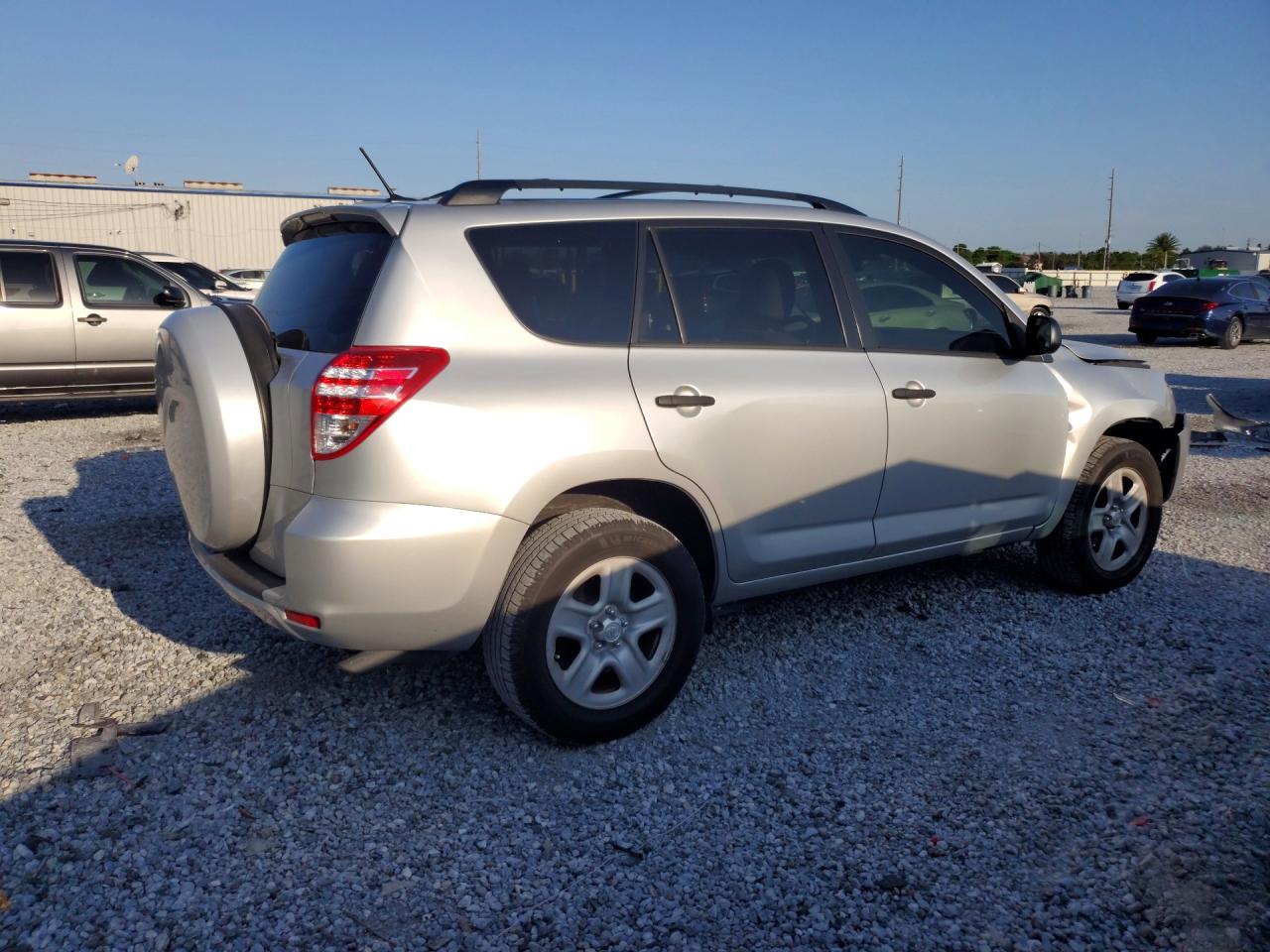 2012 Toyota Rav4 Base Silver vin: 2T3ZF4DV6CW116855