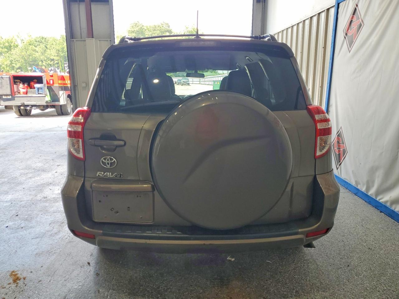 2012 Toyota Rav4 Base Gray vin: 2T3ZF4DV6CW117293