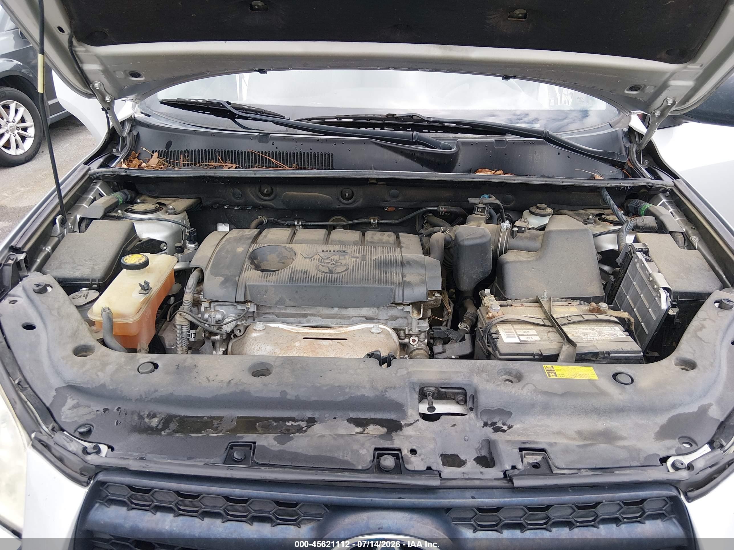 2012 Toyota Rav4   Silver vin: 2T3ZF4DV6CW124924