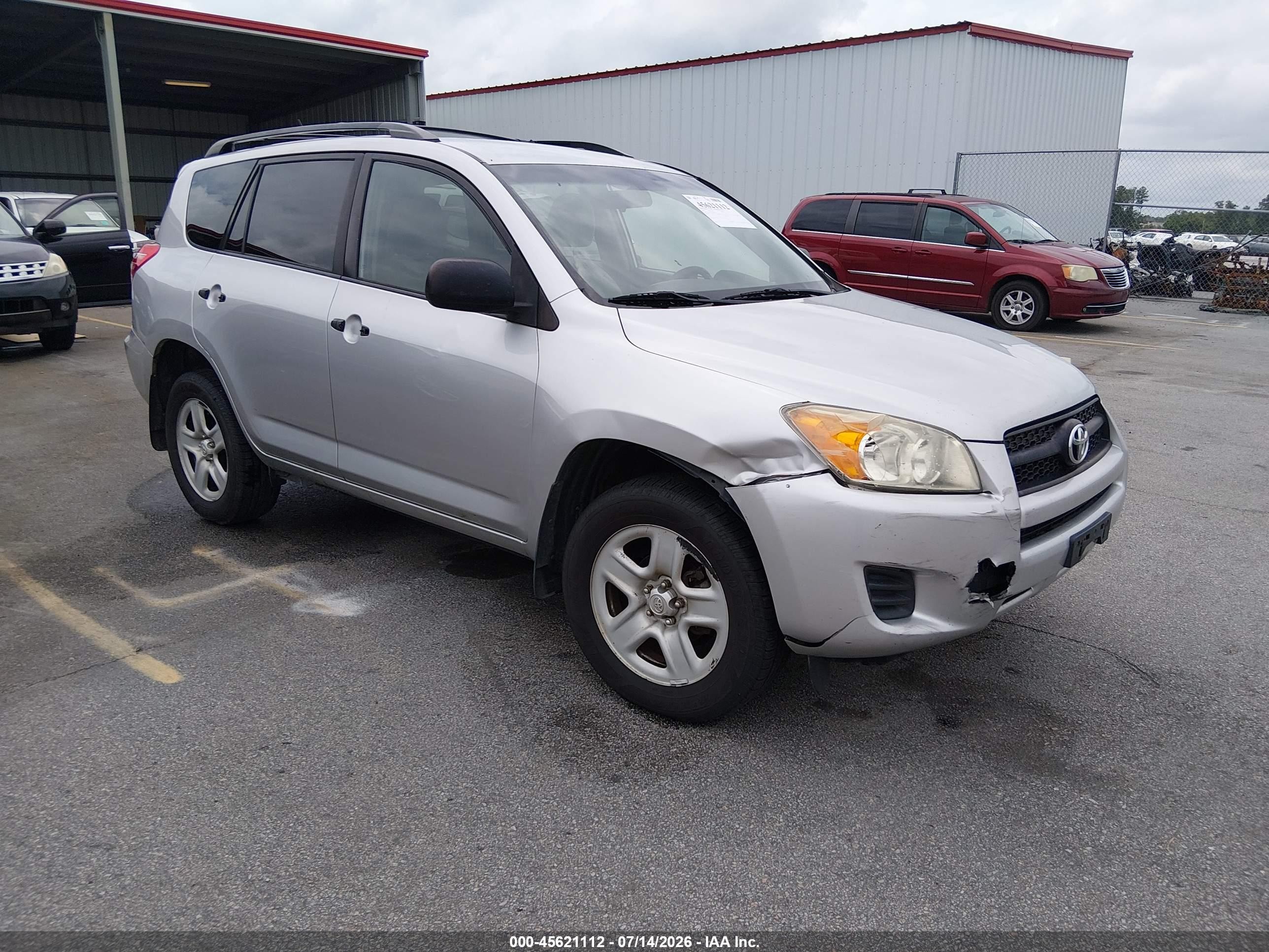 2012 Toyota Rav4   Silver vin: 2T3ZF4DV6CW124924