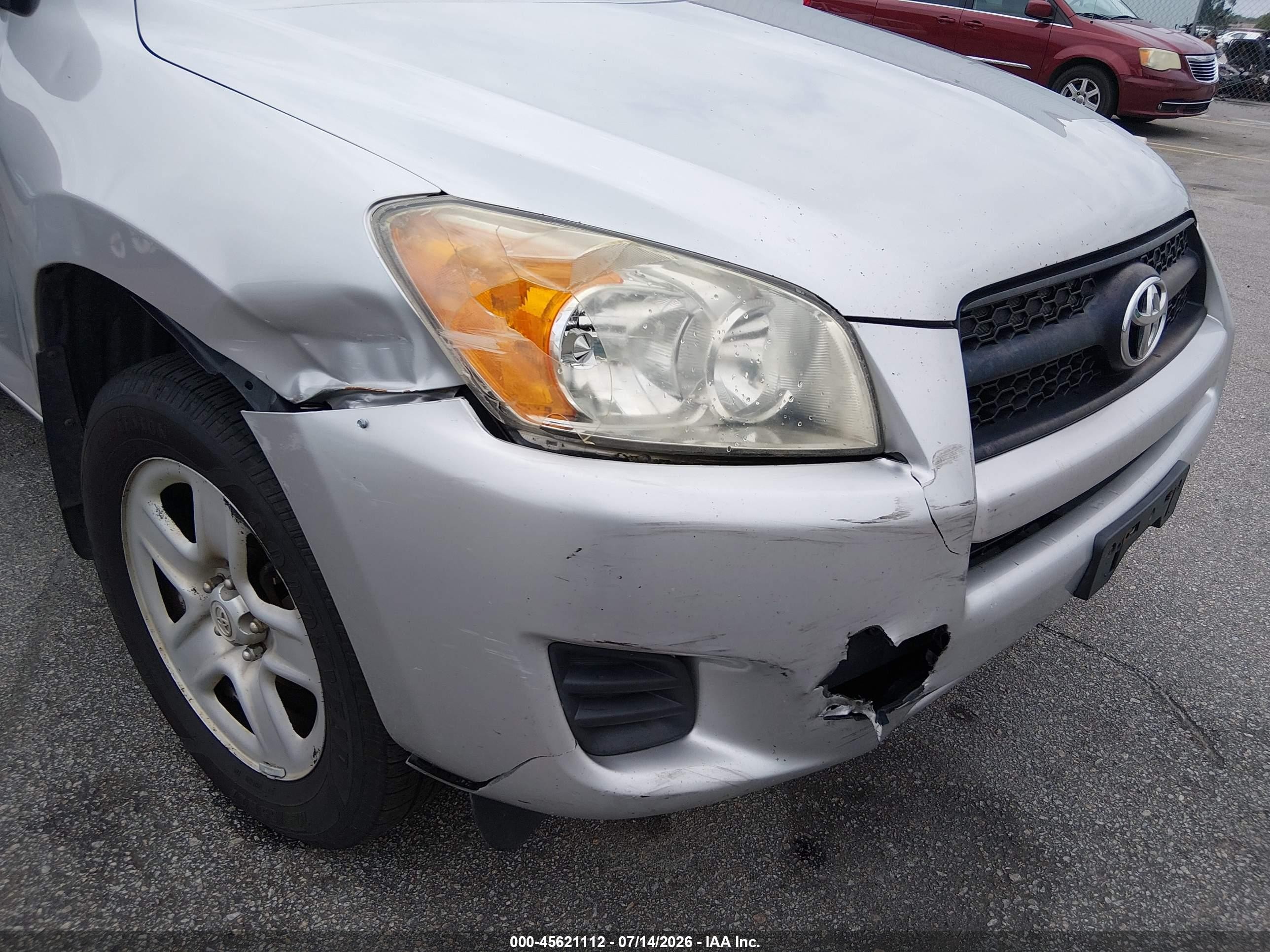 2012 Toyota Rav4   Silver vin: 2T3ZF4DV6CW124924