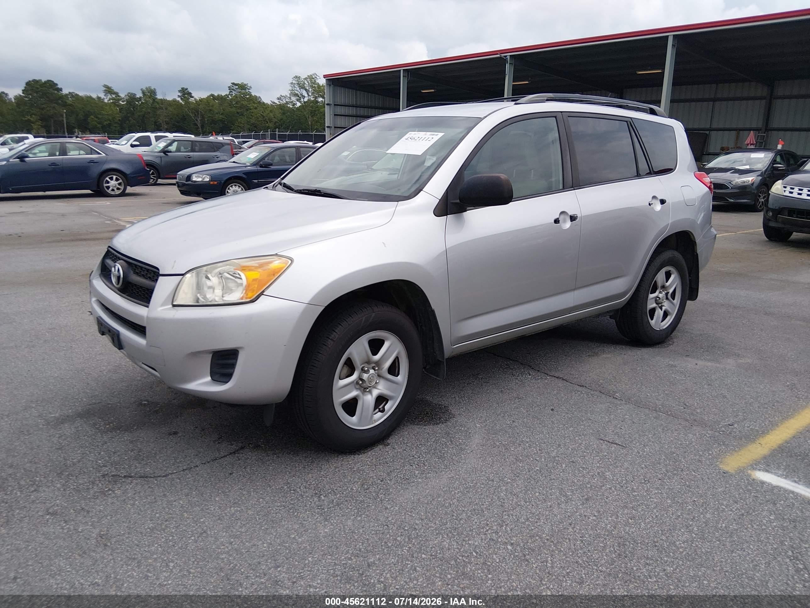2012 Toyota Rav4   Silver vin: 2T3ZF4DV6CW124924