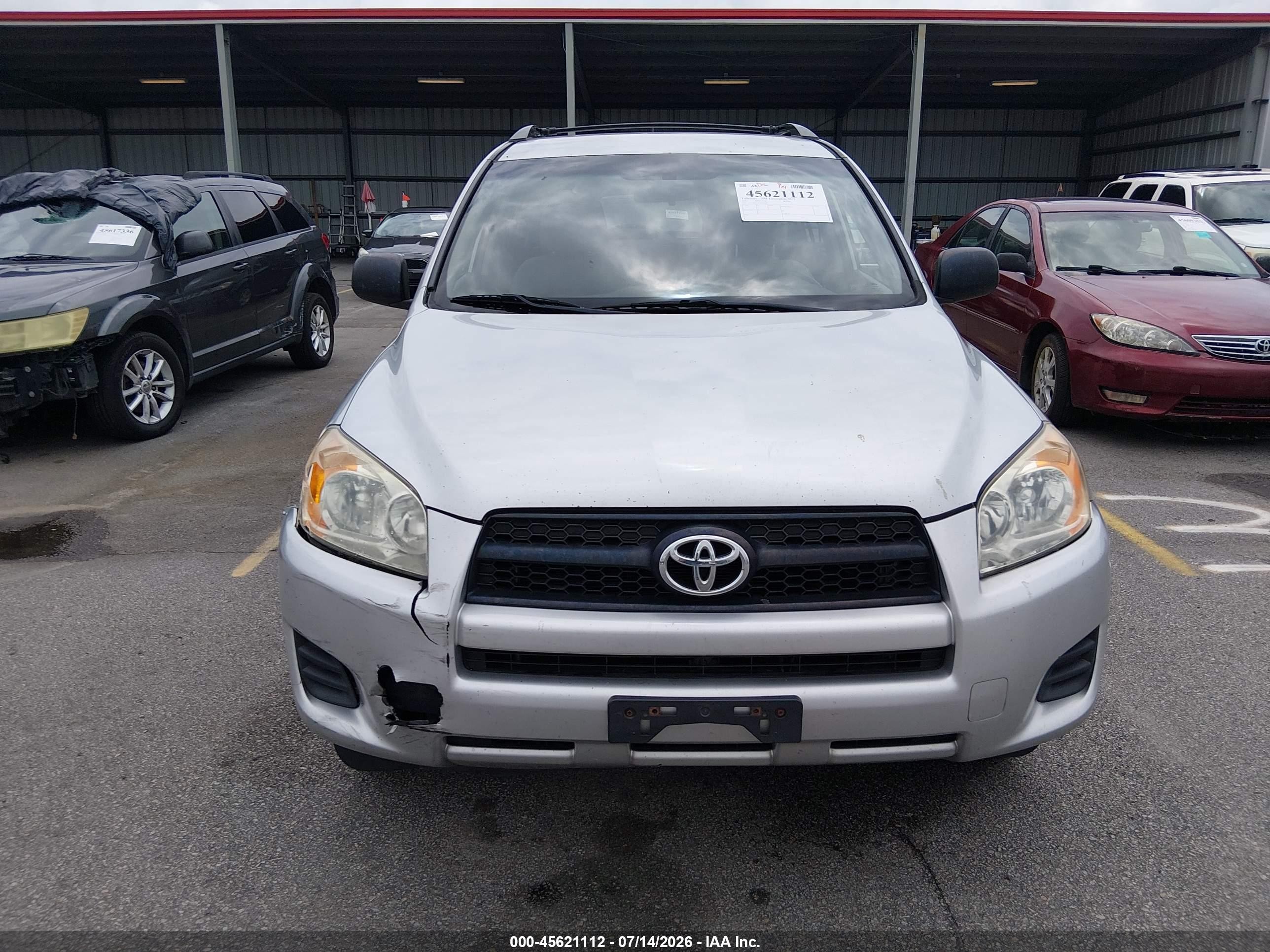 2012 Toyota Rav4   Silver vin: 2T3ZF4DV6CW124924