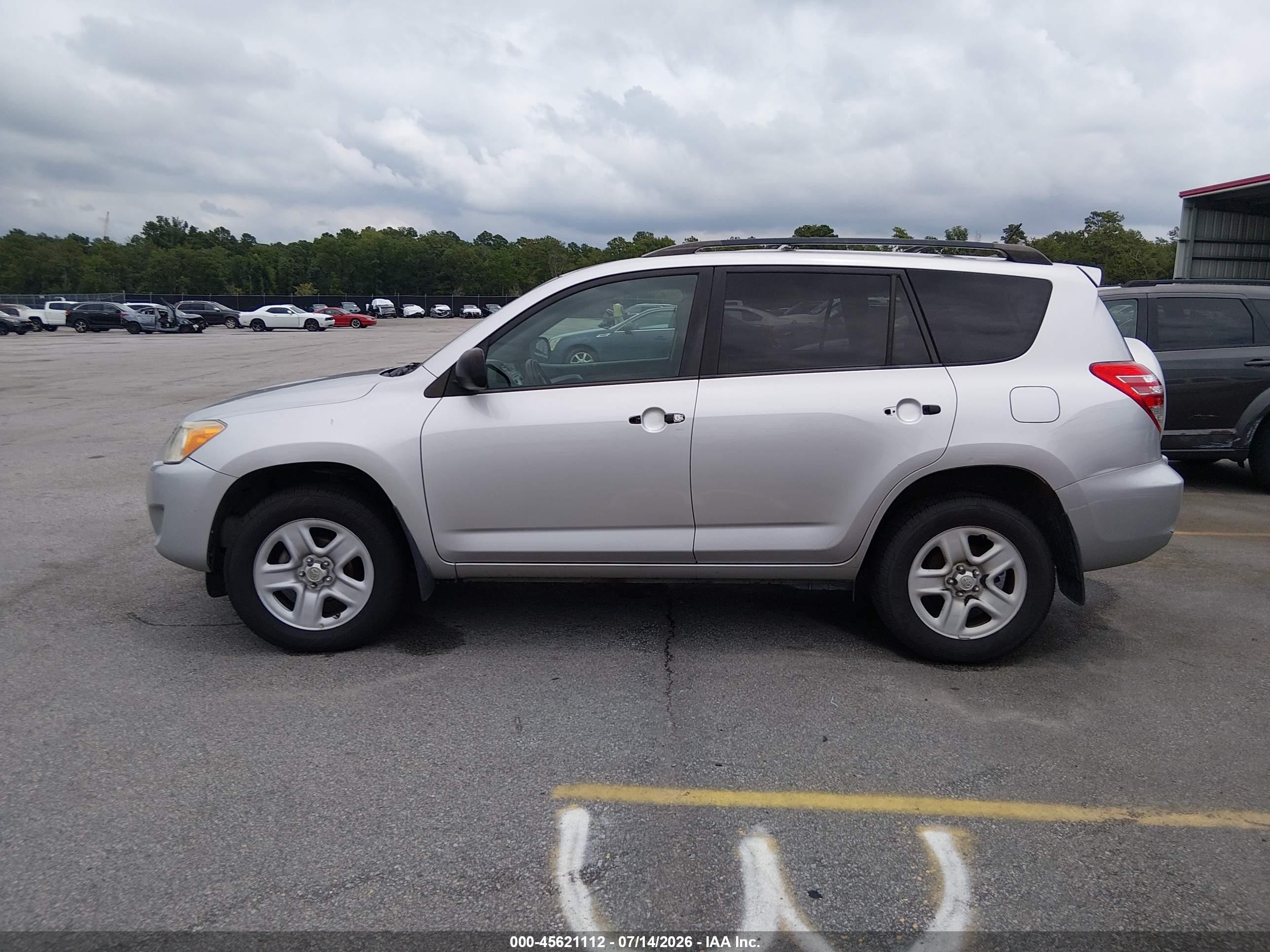 2012 Toyota Rav4   Silver vin: 2T3ZF4DV6CW124924
