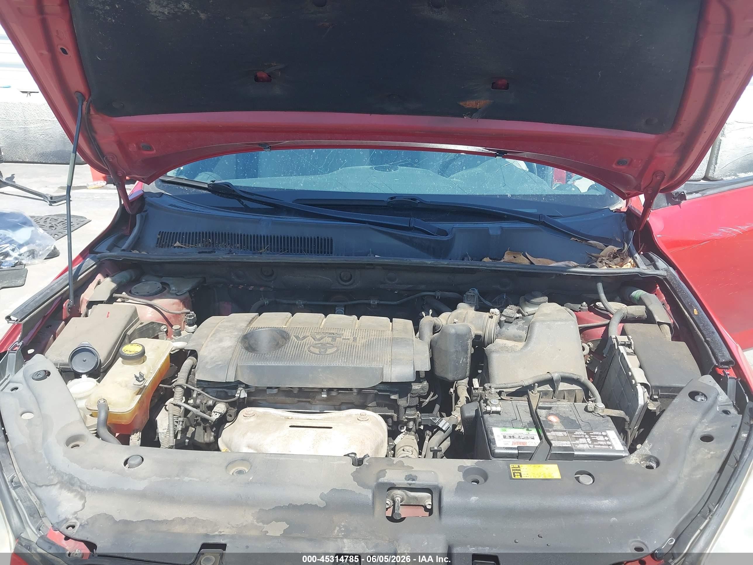 2012 Toyota Rav4   Red vin: 2T3ZF4DV6CW134952
