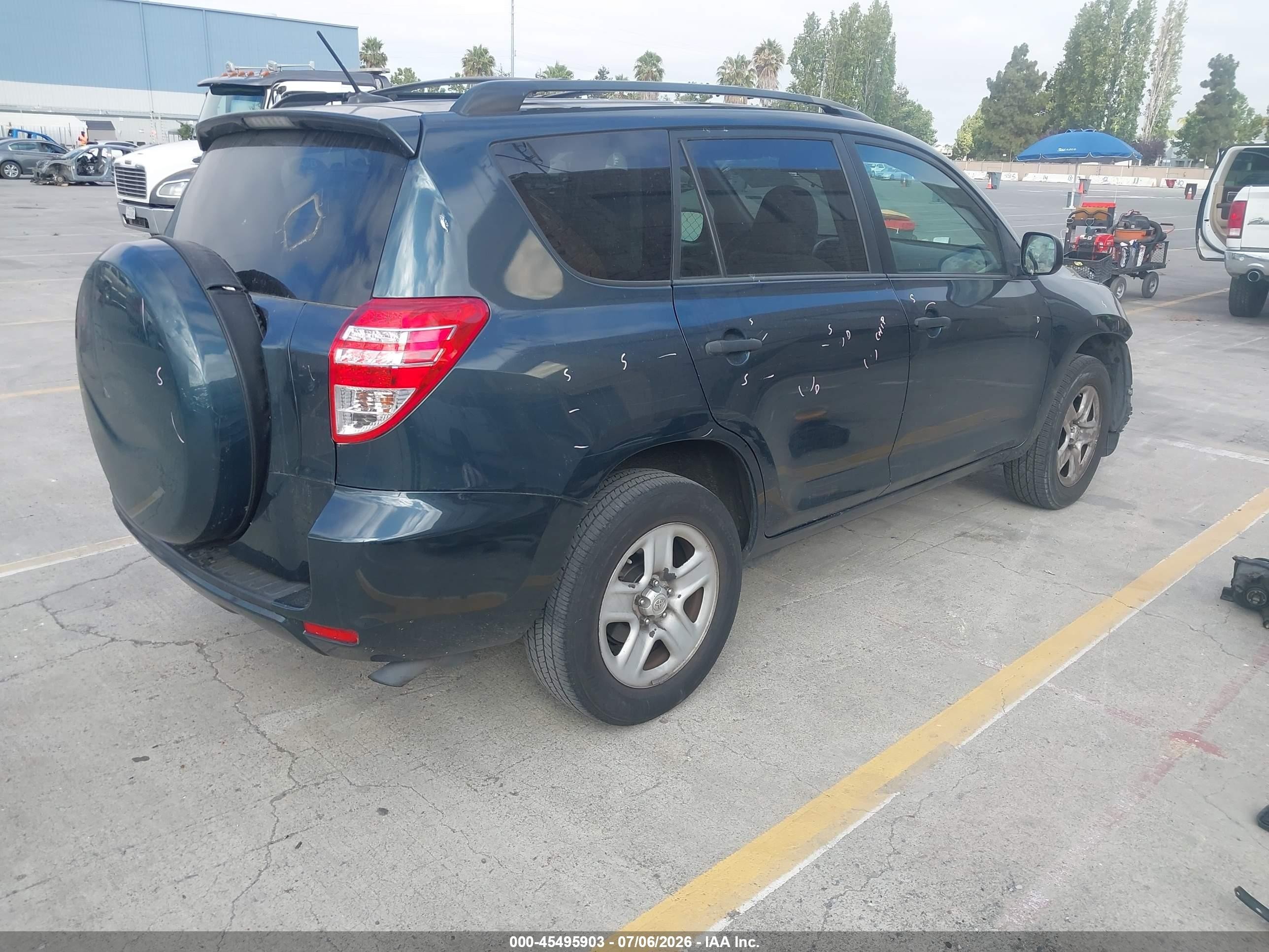 2012 Toyota Rav4 Black vin: 2T3ZF4DV6CW137012