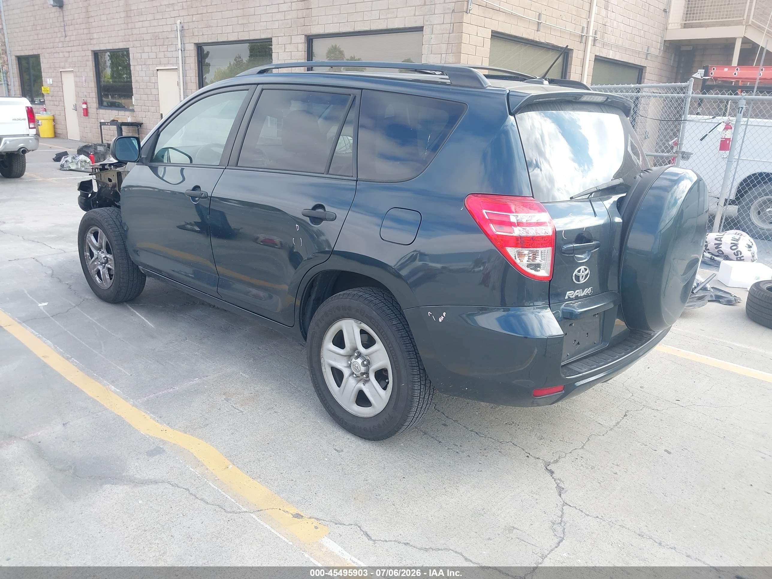 2012 Toyota Rav4 Black vin: 2T3ZF4DV6CW137012
