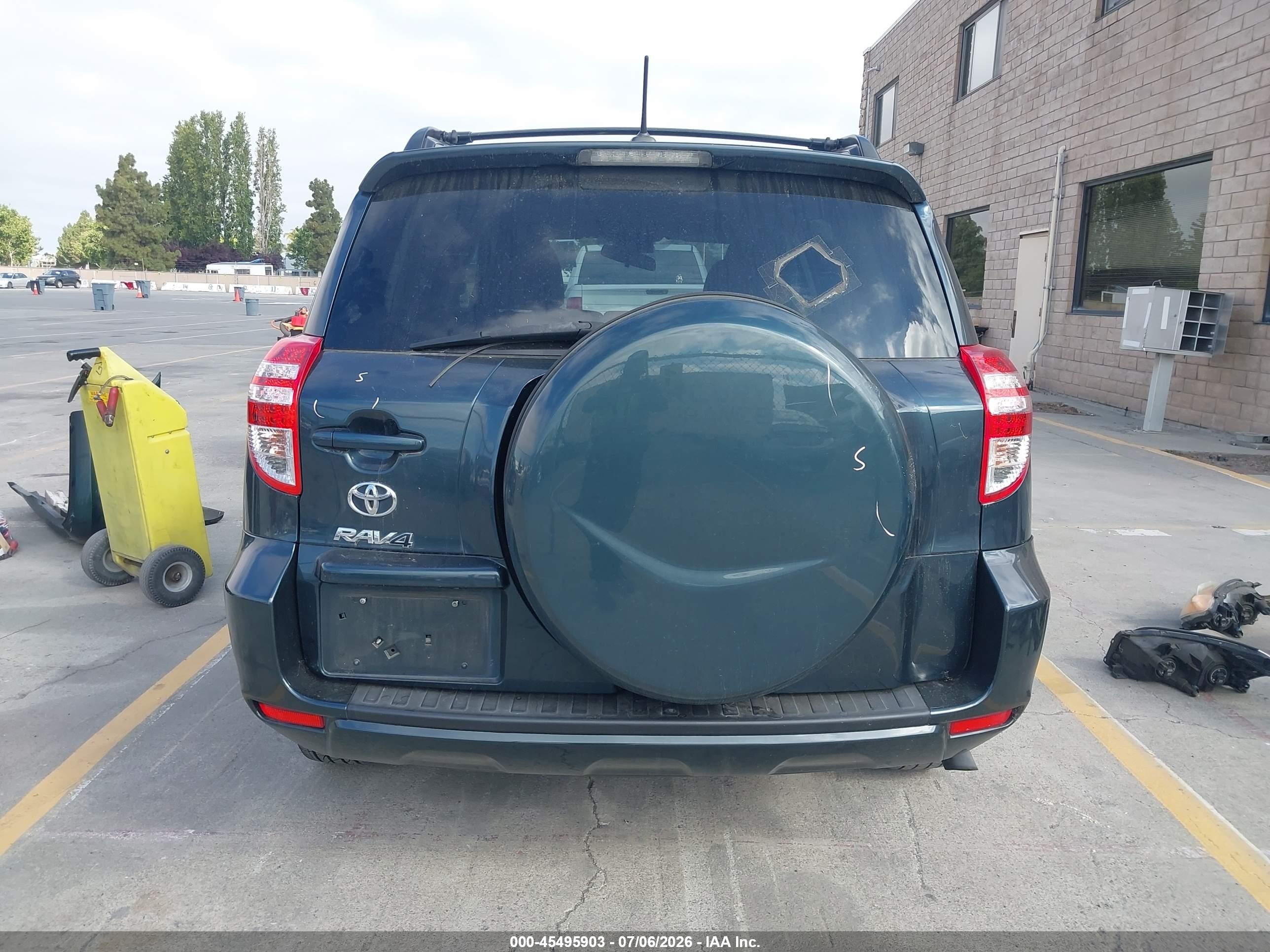 2012 Toyota Rav4 Black vin: 2T3ZF4DV6CW137012