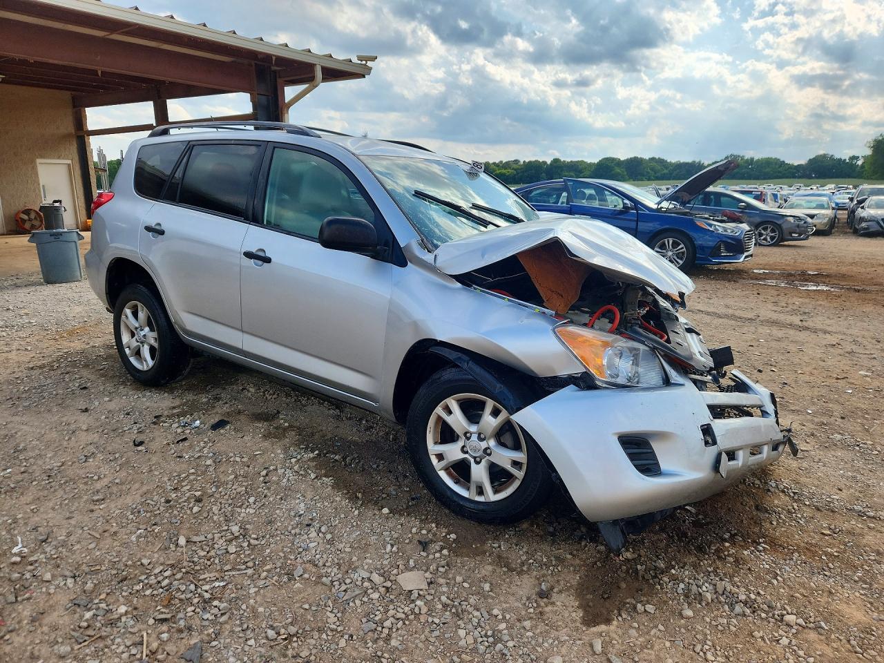 2012 Toyota Rav4 Base Серебряный vin: 2T3ZF4DV6CW150701