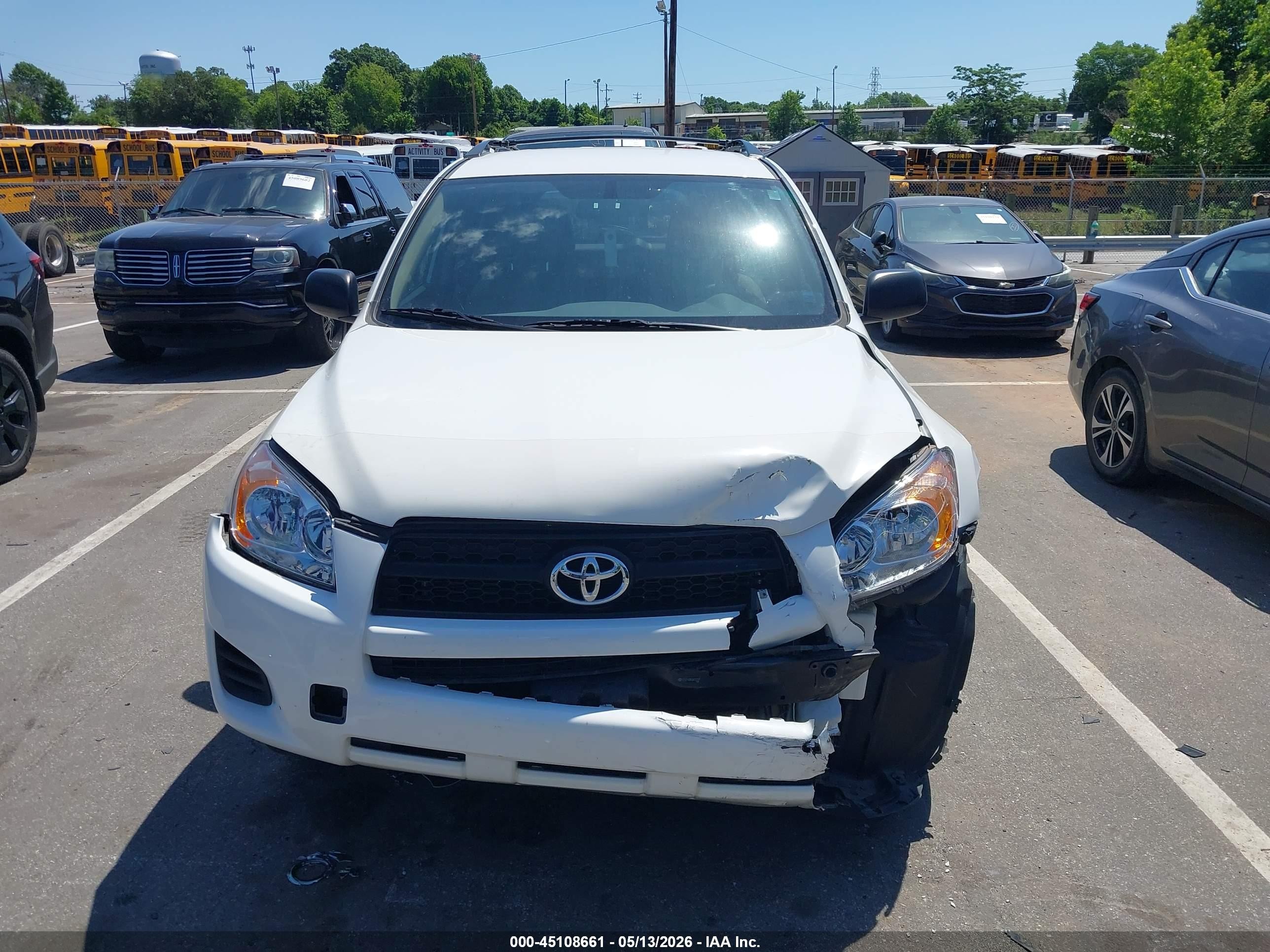 2012 Toyota Rav4   White vin: 2T3ZF4DV6CW155297