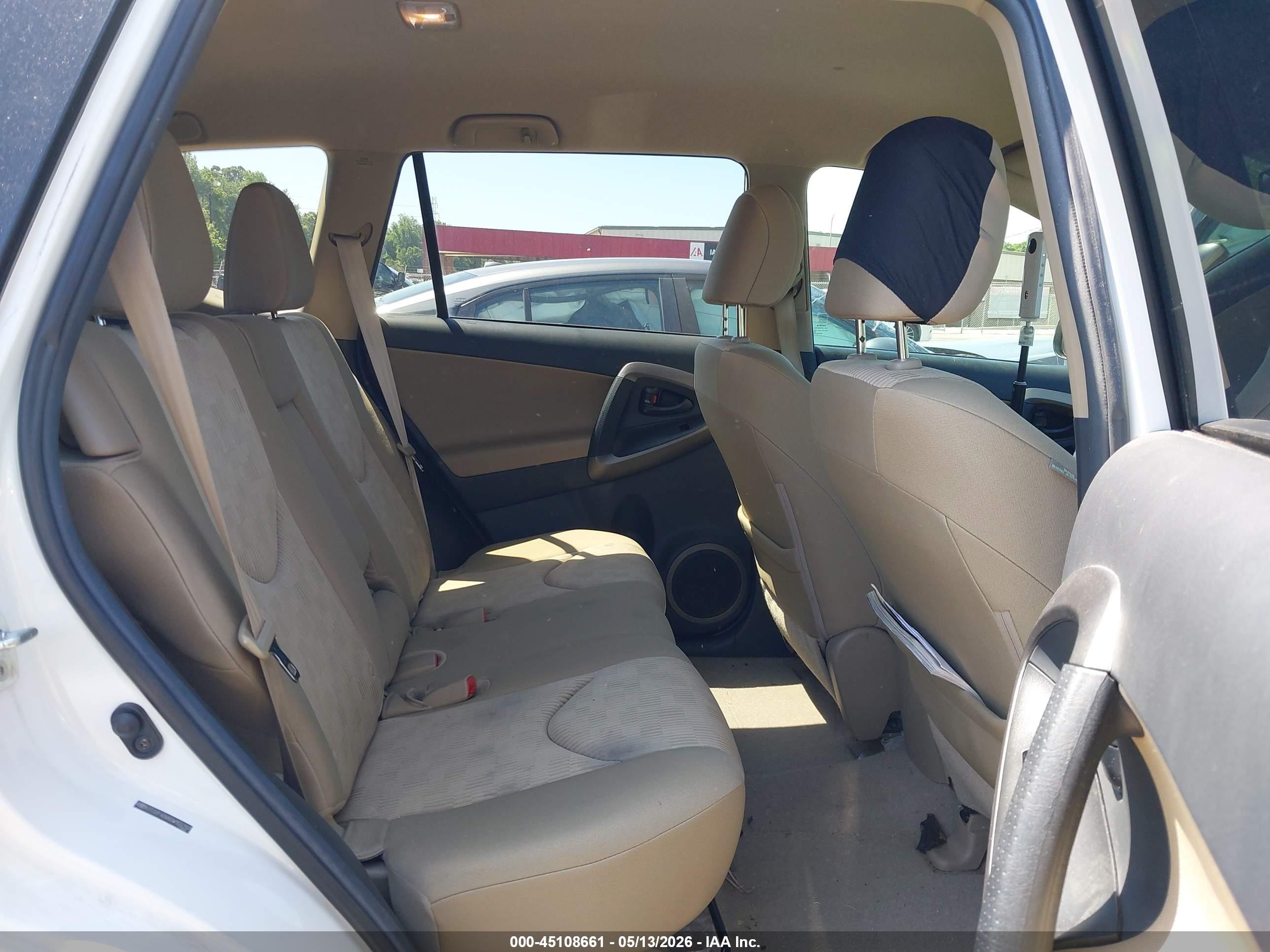 2012 Toyota Rav4   White vin: 2T3ZF4DV6CW155297