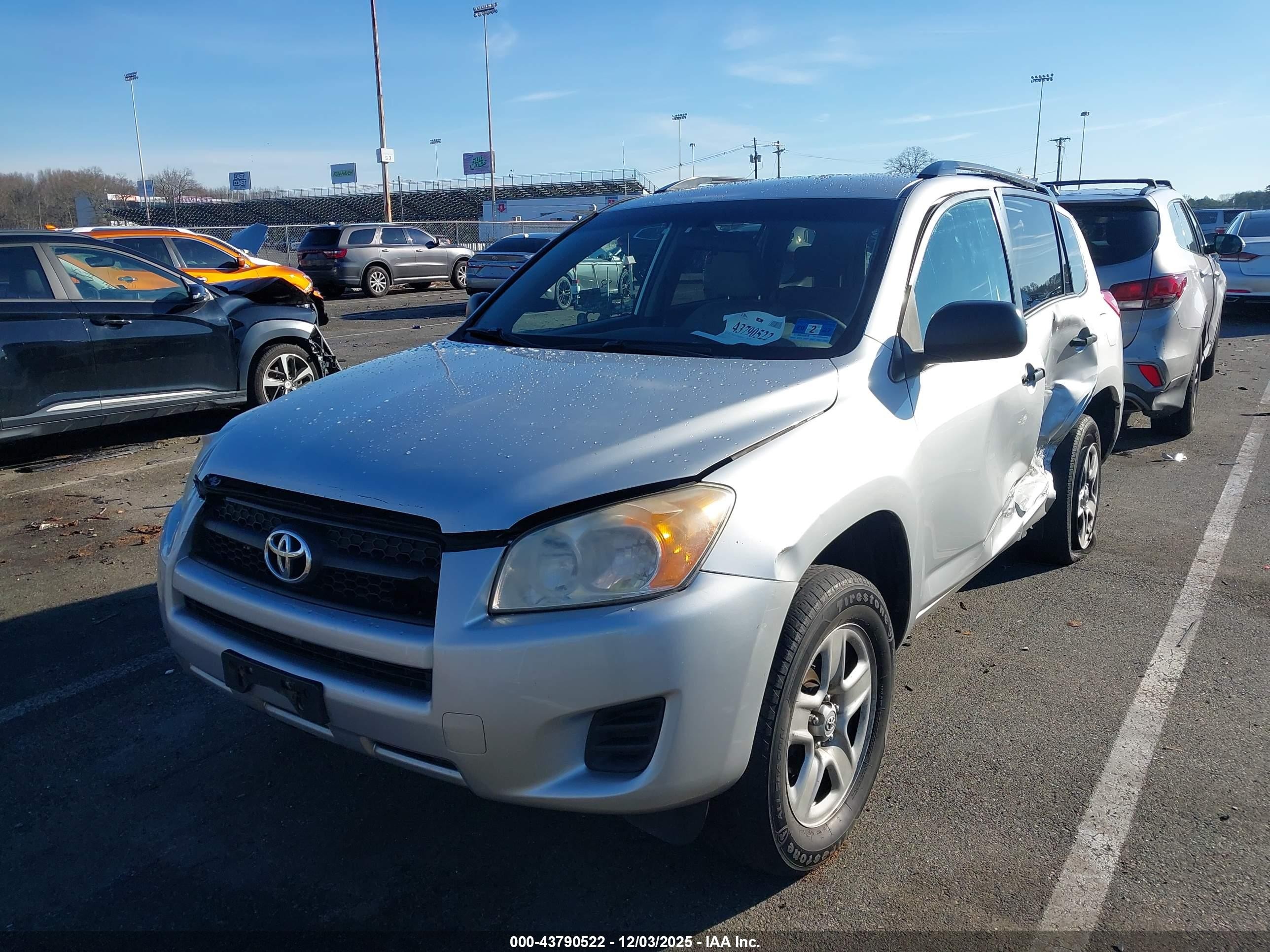 2010 Toyota Rav4   Gray vin: 2T3ZF4DV7AW017071