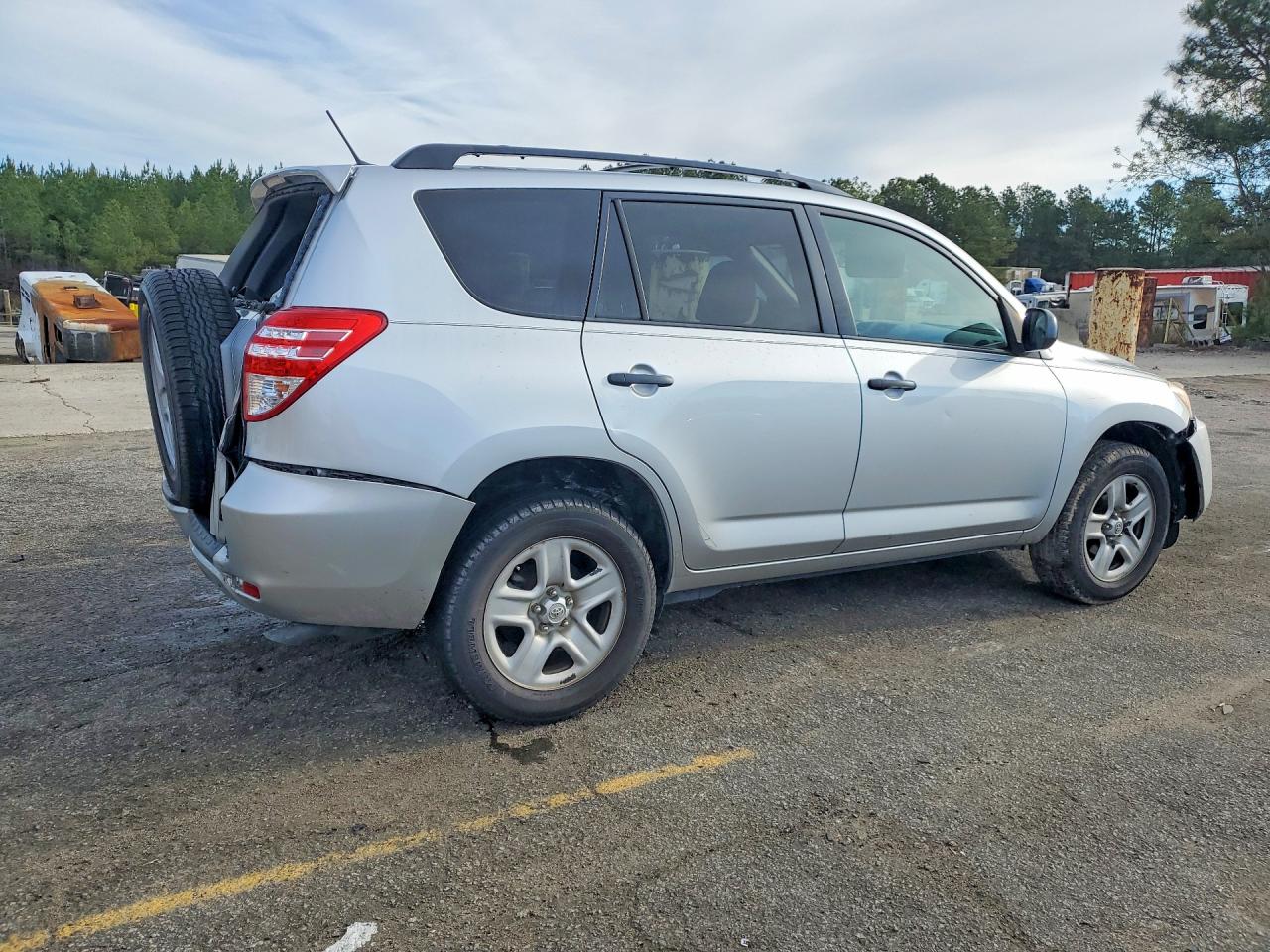 2010 Toyota Rav4 Base Silver vin: 2T3ZF4DV7AW030516