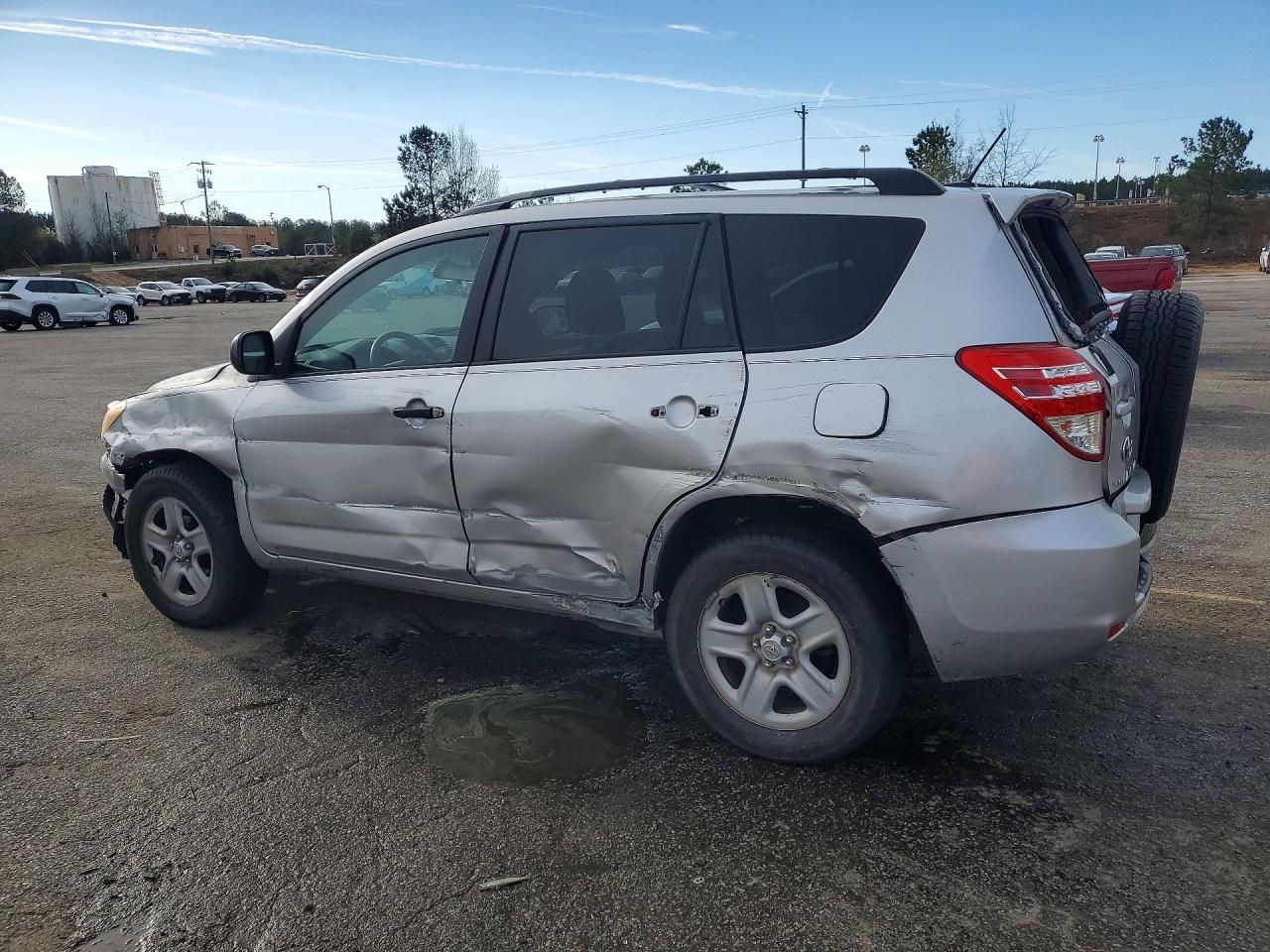 2010 Toyota Rav4 Base Silver vin: 2T3ZF4DV7AW030516