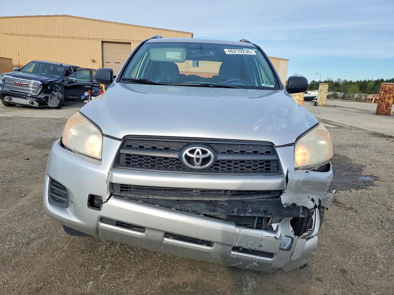 2010 Toyota Rav4 Base Silver vin: 2T3ZF4DV7AW030516