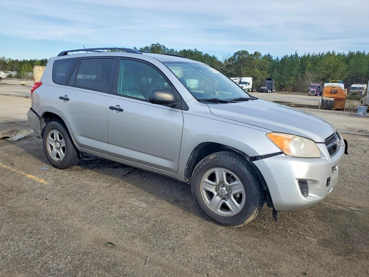 2010 Toyota Rav4 Base Silver vin: 2T3ZF4DV7AW030516