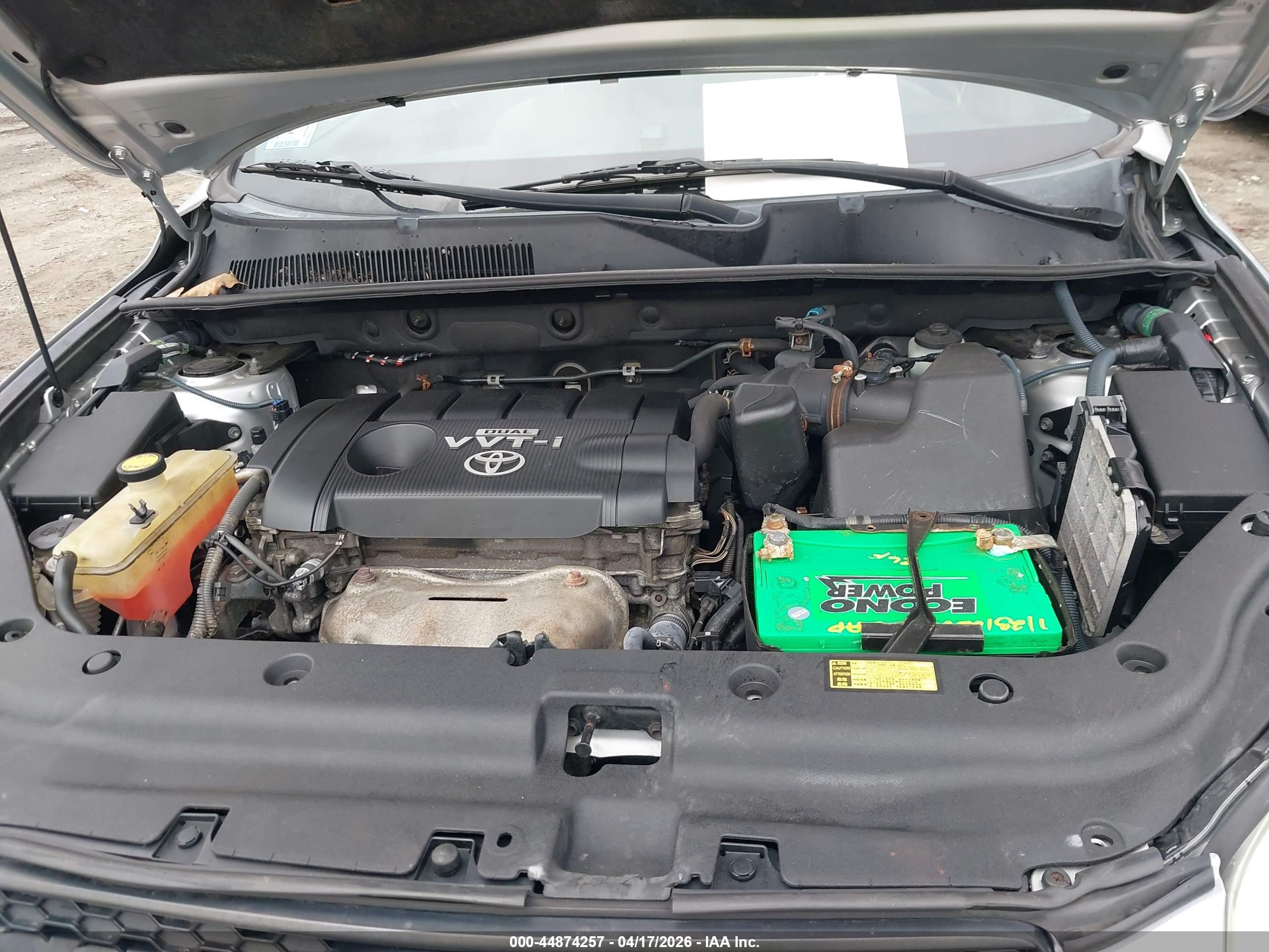 2010 Toyota Rav4   Серебряный vin: 2T3ZF4DV7AW032590