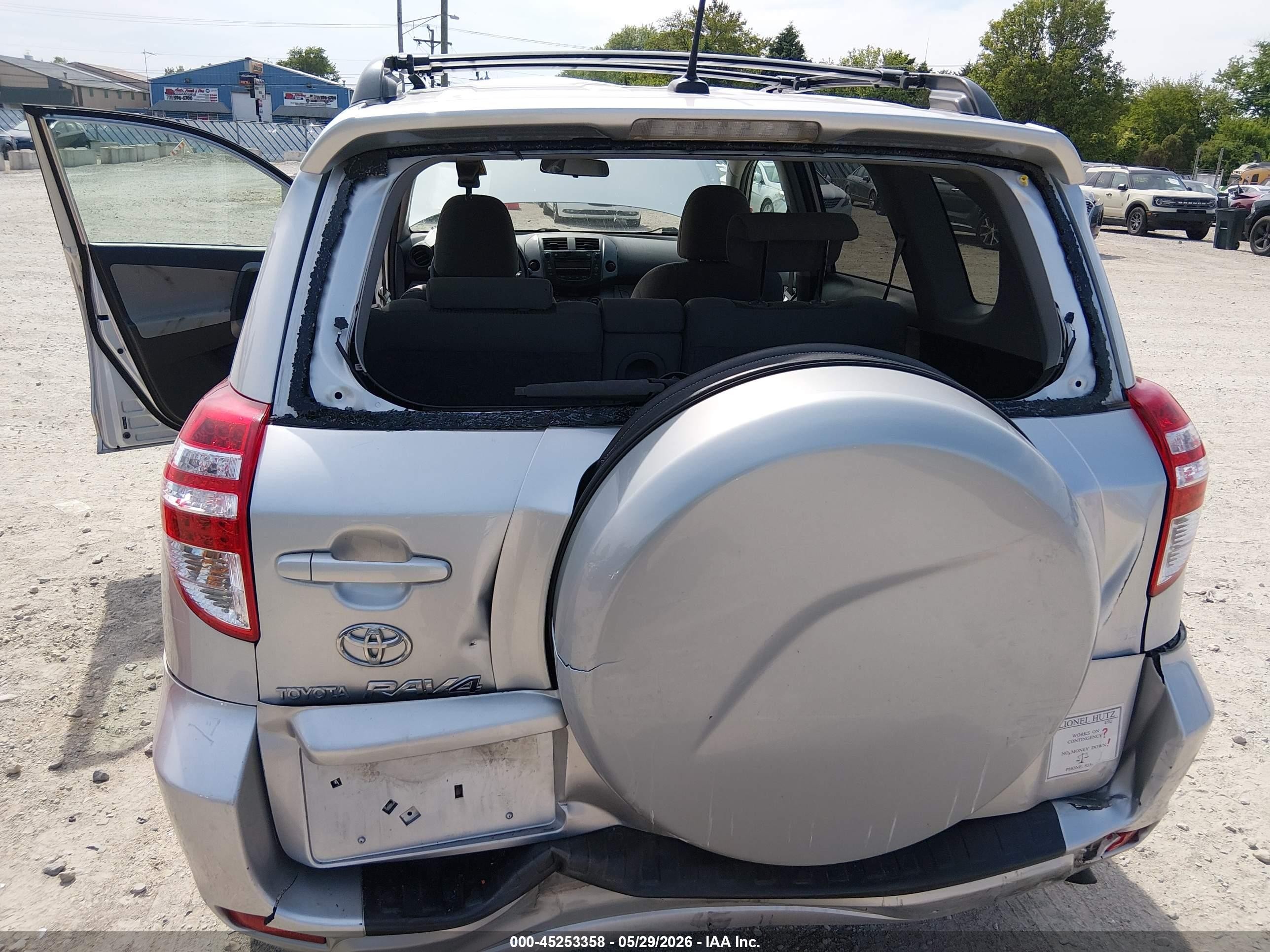 2010 Toyota Rav4 Silver vin: 2T3ZF4DV7AW052497