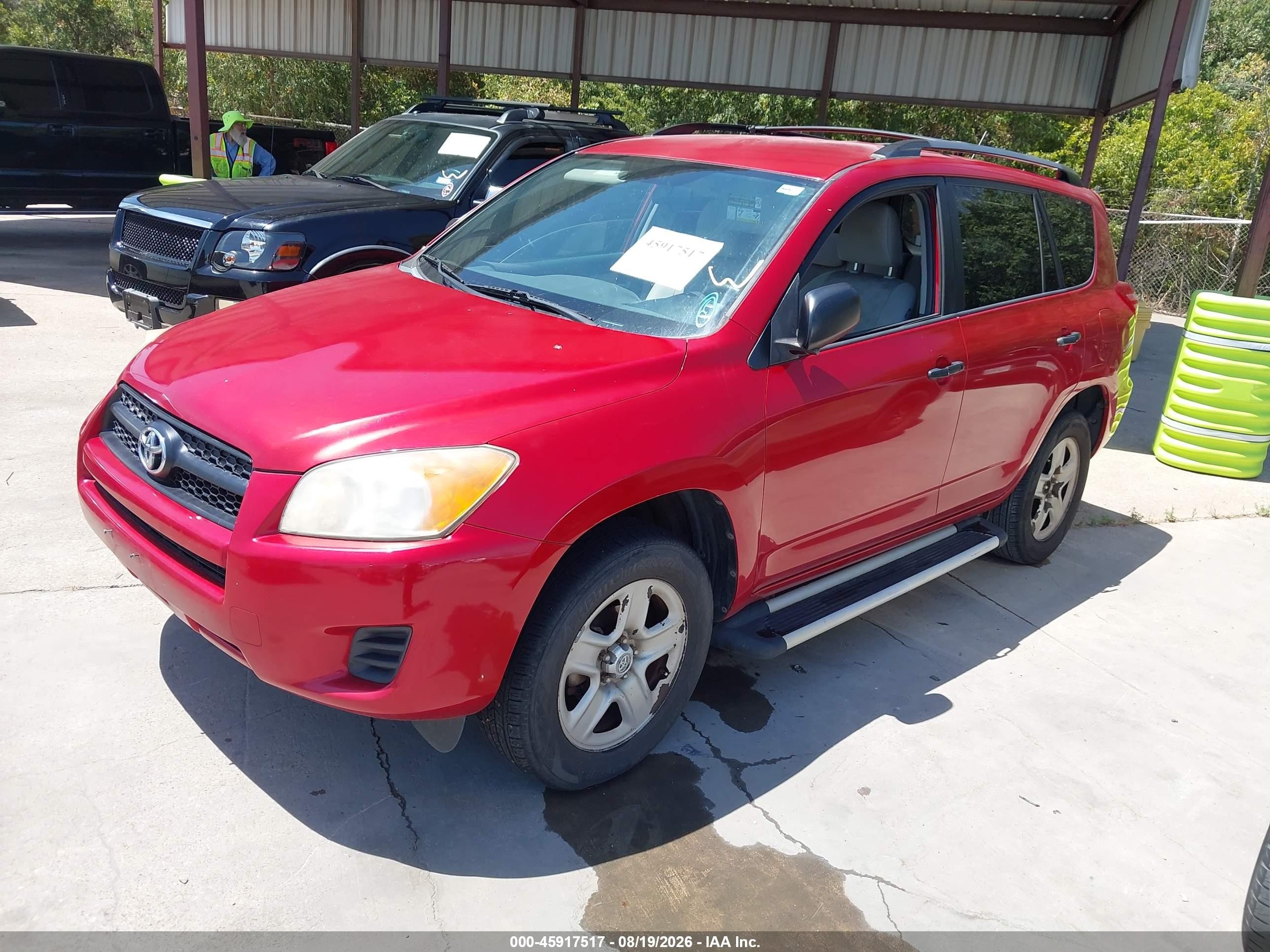 2011 Toyota Rav4   Red vin: 2T3ZF4DV7BW053876