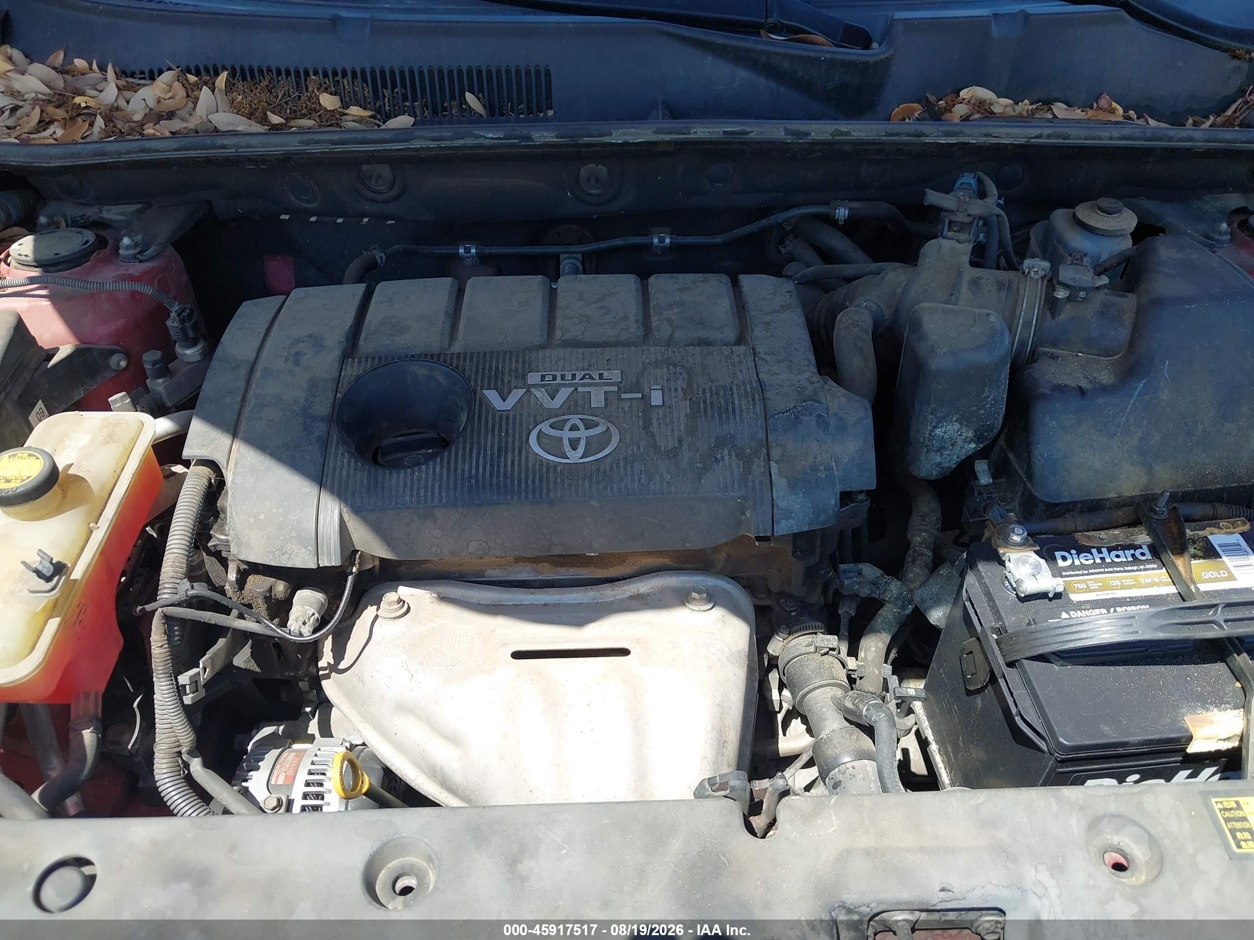 2011 Toyota Rav4   Red vin: 2T3ZF4DV7BW053876