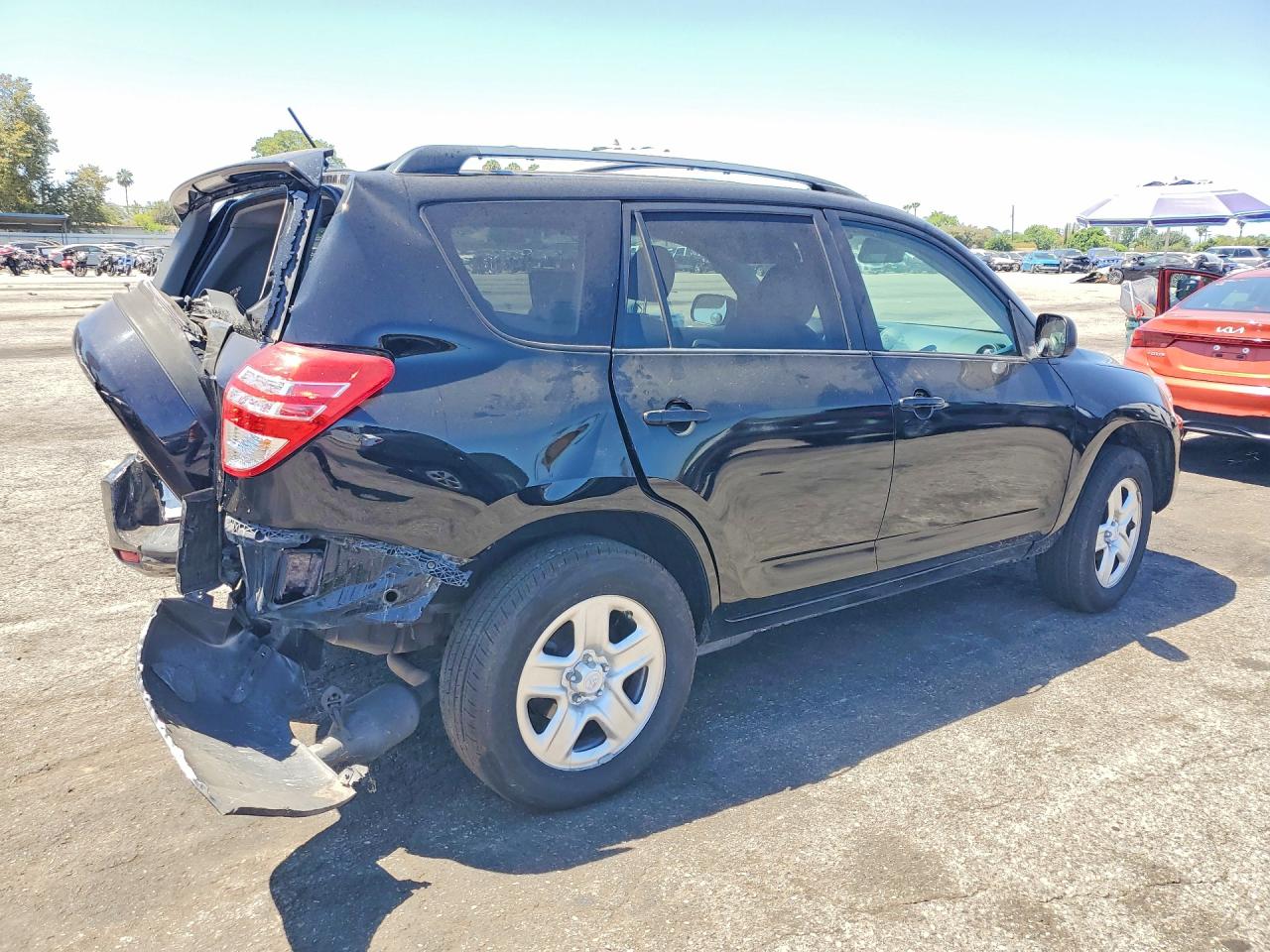 2011 Toyota Rav4 Base Black vin: 2T3ZF4DV7BW053988