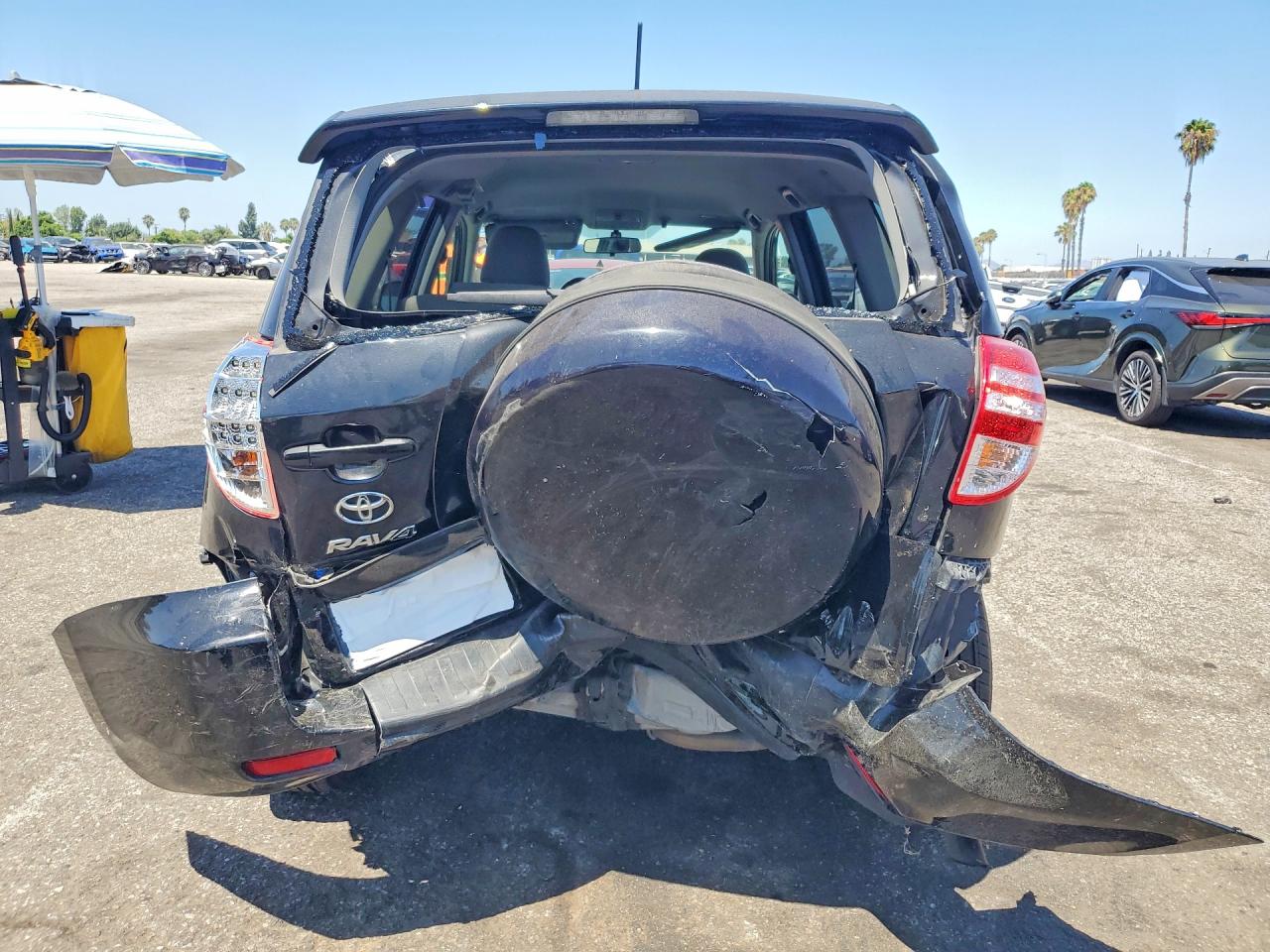 2011 Toyota Rav4 Base Black vin: 2T3ZF4DV7BW053988