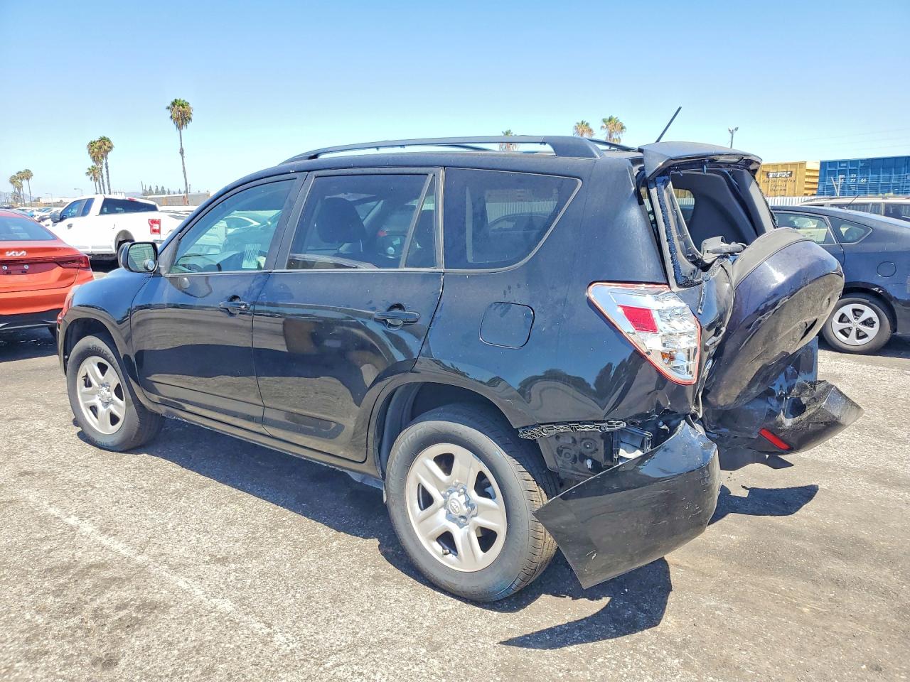 2011 Toyota Rav4 Base Black vin: 2T3ZF4DV7BW053988