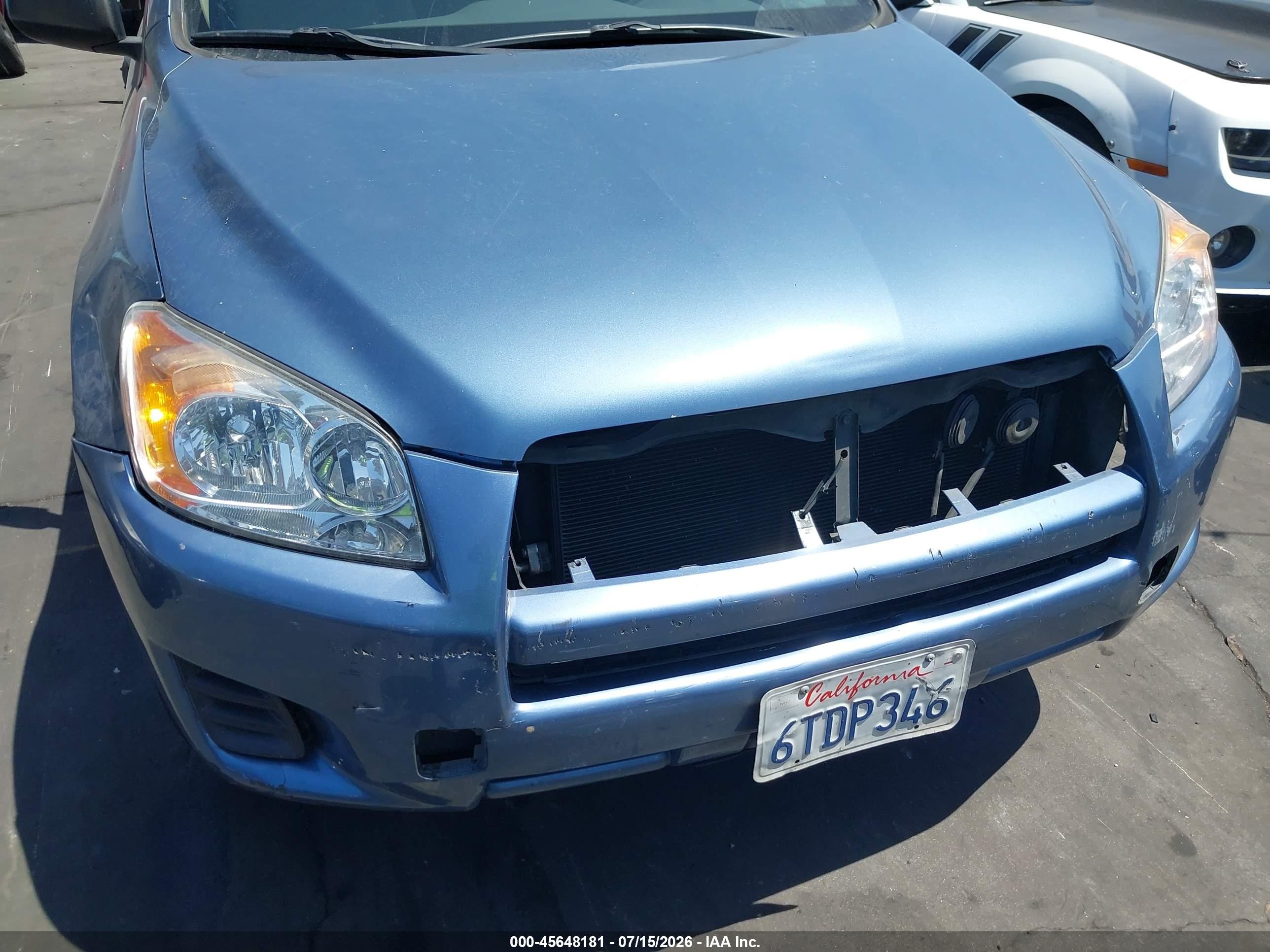 2011 Toyota Rav4 Синий vin: 2T3ZF4DV7BW076025