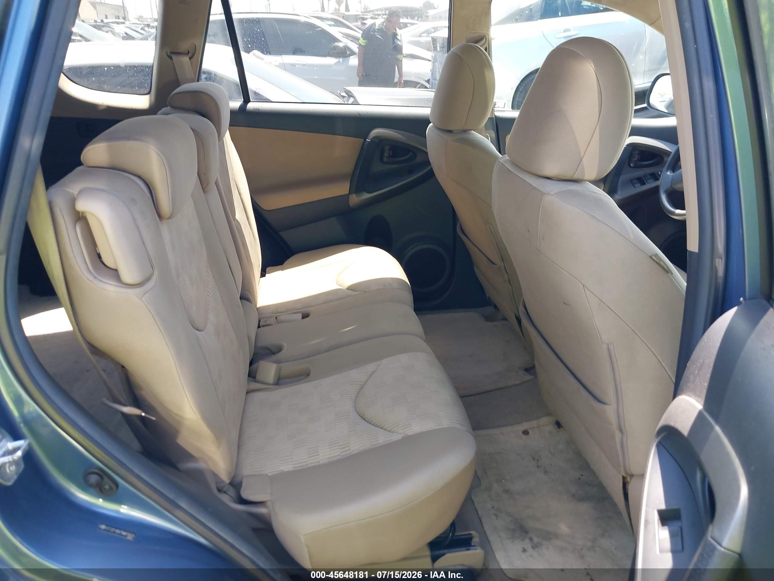 2011 Toyota Rav4 Синий vin: 2T3ZF4DV7BW076025