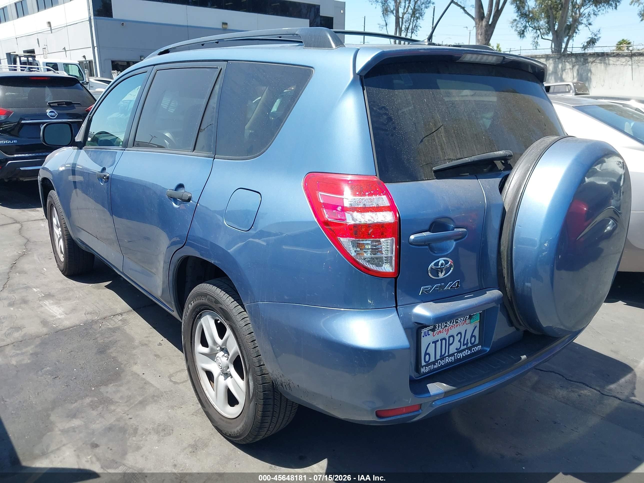 2011 Toyota Rav4 Синий vin: 2T3ZF4DV7BW076025