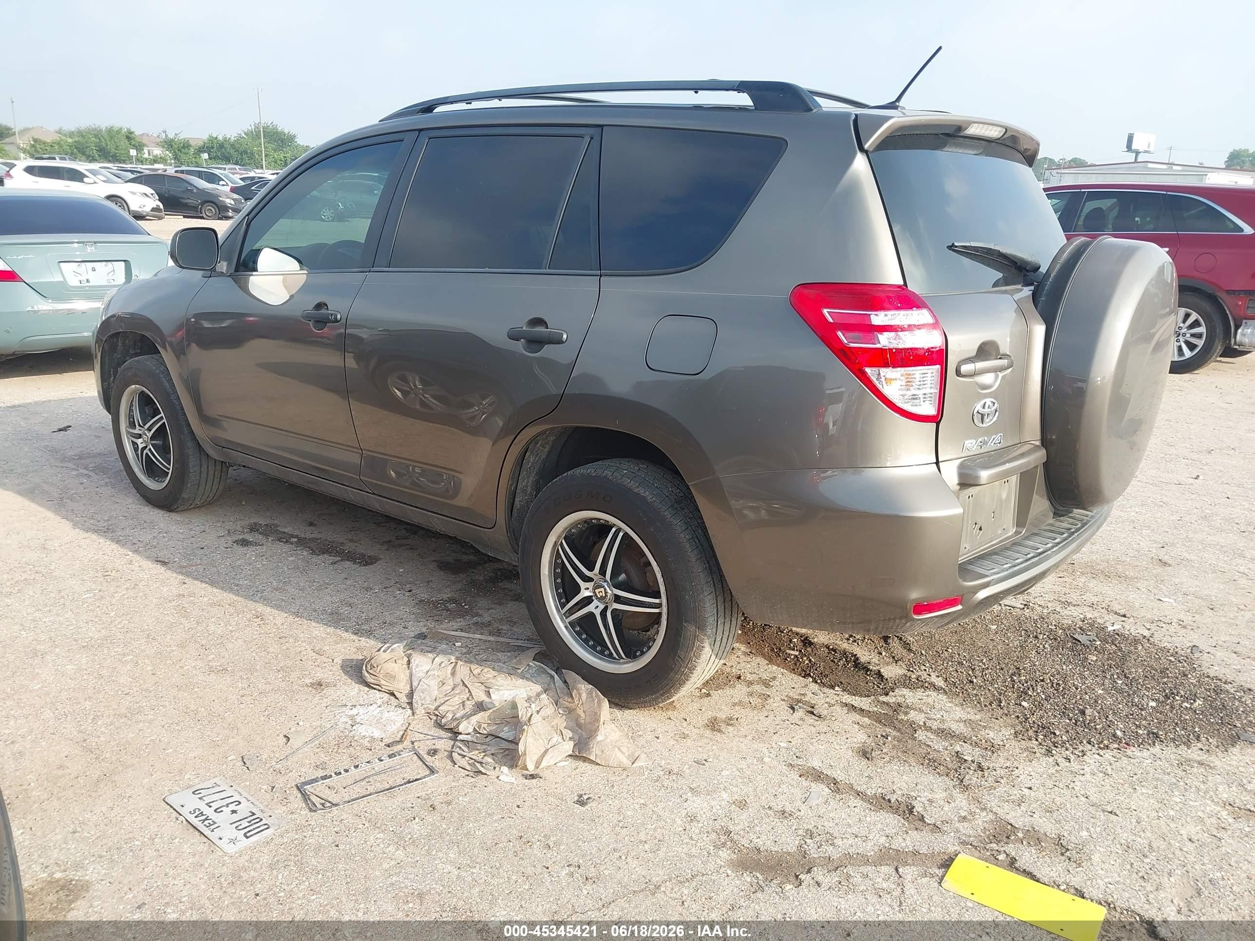 2011 Toyota Rav4   Gray vin: 2T3ZF4DV7BW081001