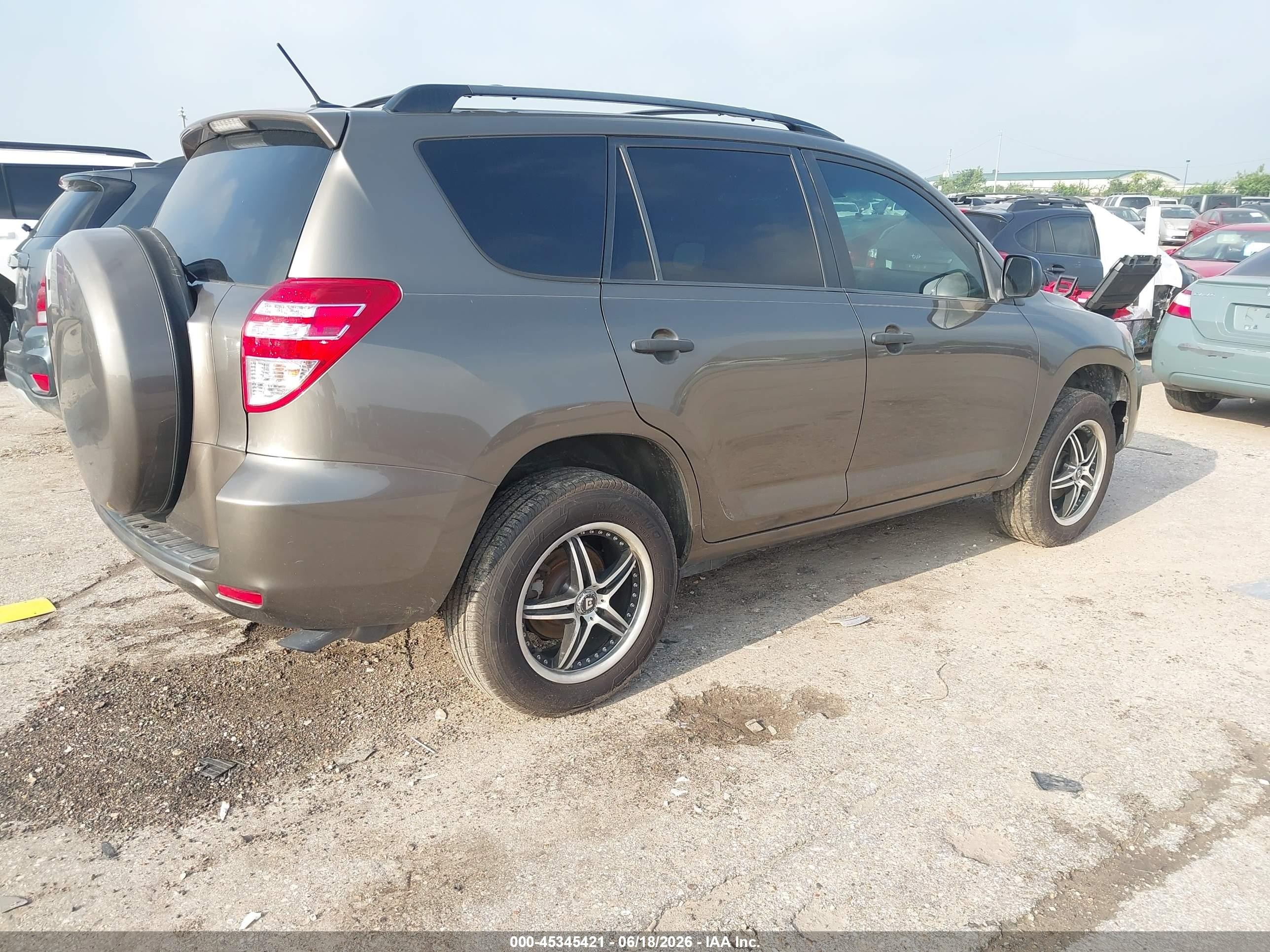2011 Toyota Rav4   Gray vin: 2T3ZF4DV7BW081001