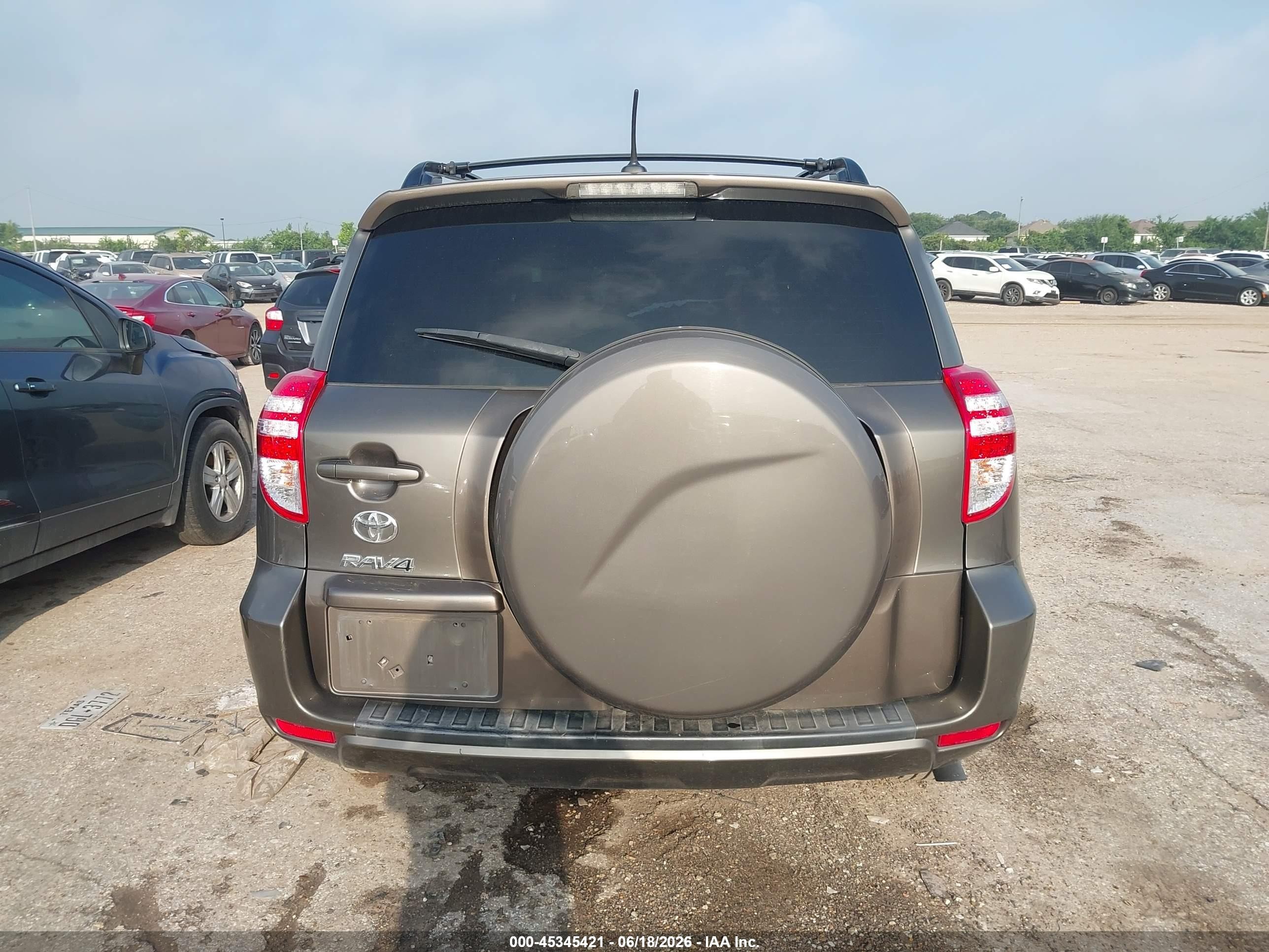 2011 Toyota Rav4   Gray vin: 2T3ZF4DV7BW081001