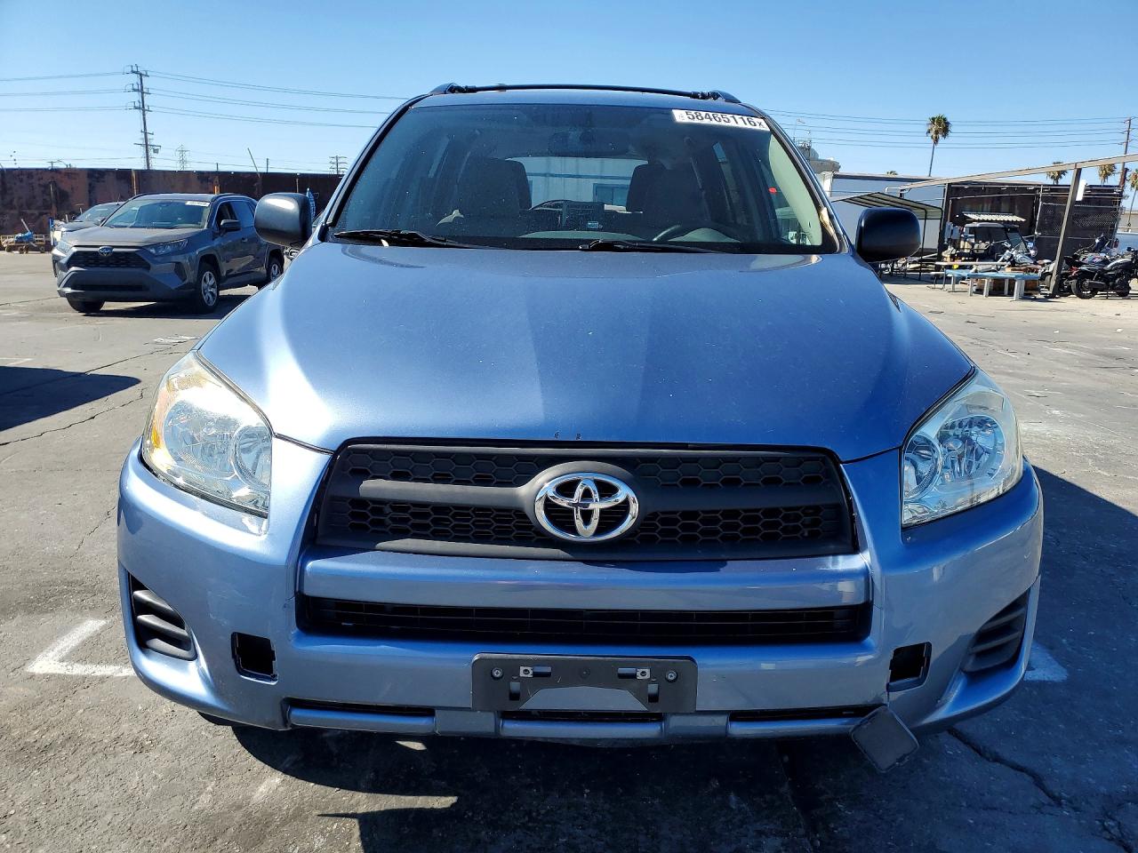 2012 Toyota Rav4 Base Blue vin: 2T3ZF4DV7CW113172