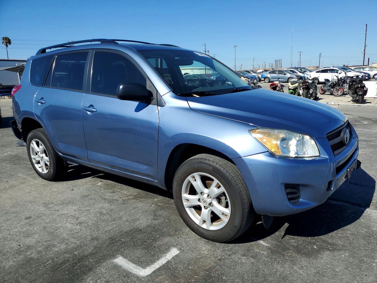 2012 Toyota Rav4 Base Blue vin: 2T3ZF4DV7CW113172