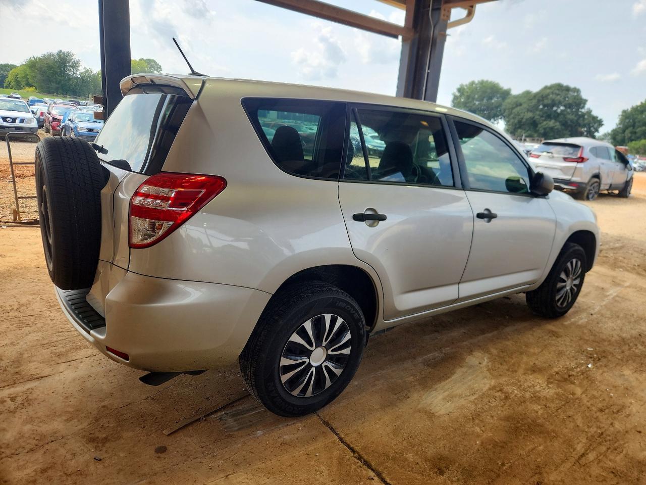 2012 Toyota Rav4 4wd Silver vin: 2T3ZF4DV7CW115049