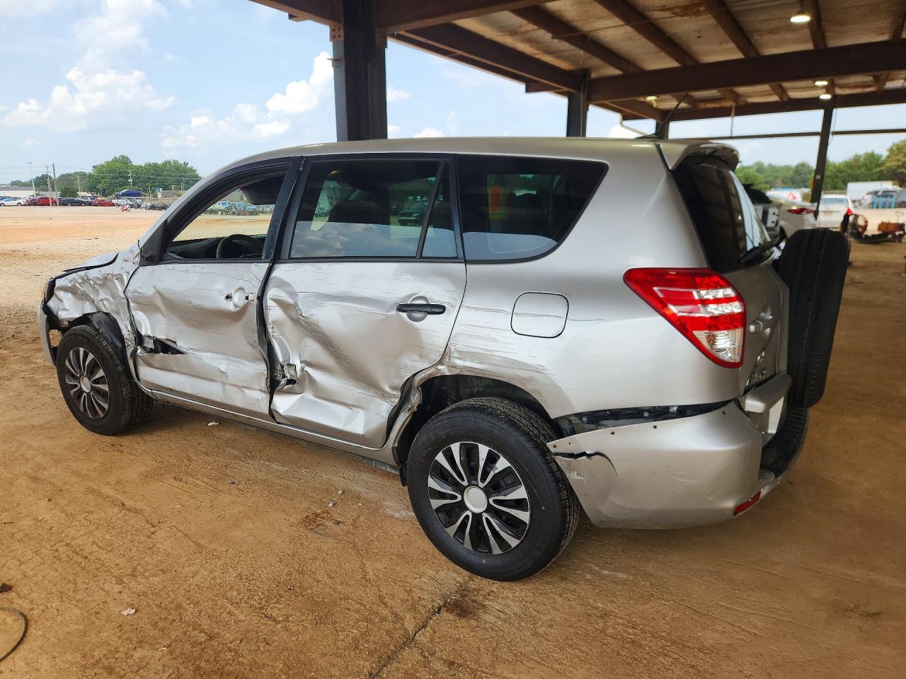 2012 Toyota Rav4 4wd Silver vin: 2T3ZF4DV7CW115049