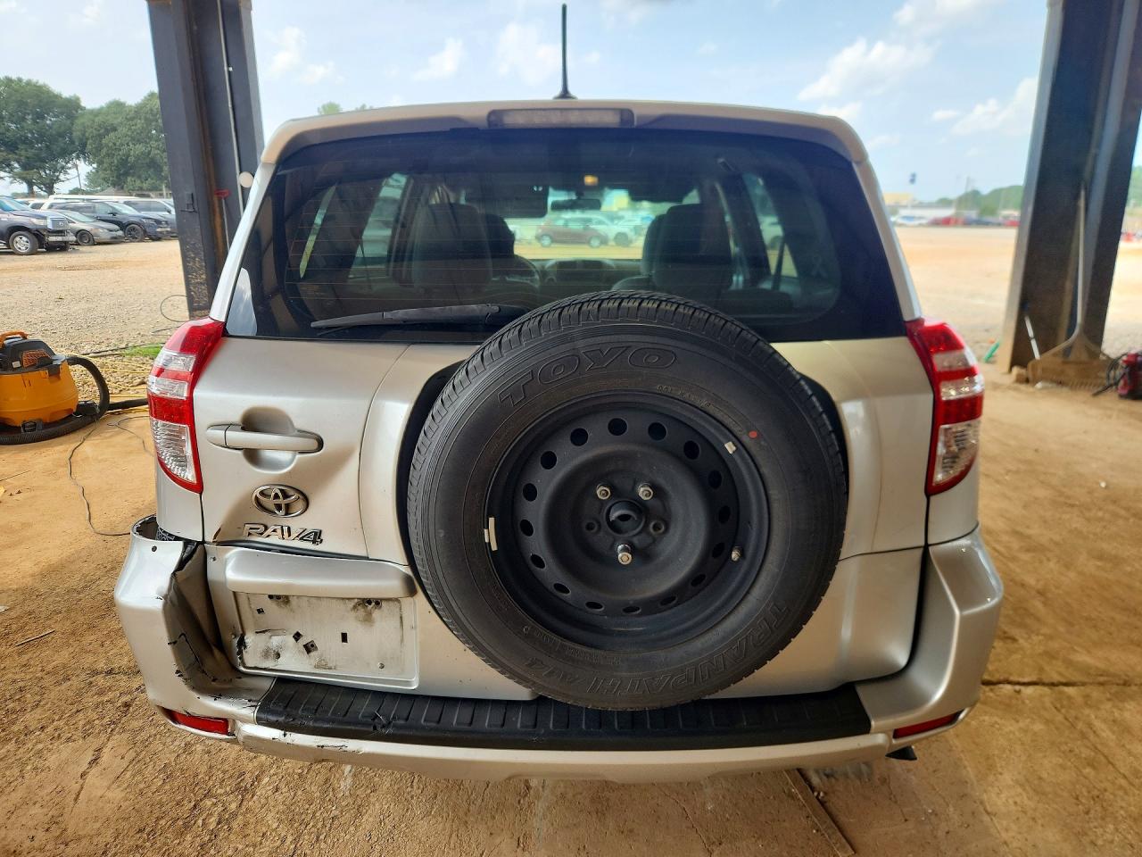 2012 Toyota Rav4 4wd Silver vin: 2T3ZF4DV7CW115049