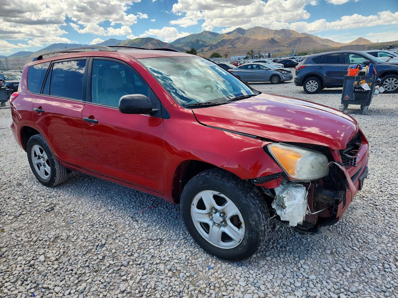 2012 Toyota Rav4 Base Красный vin: 2T3ZF4DV7CW118081
