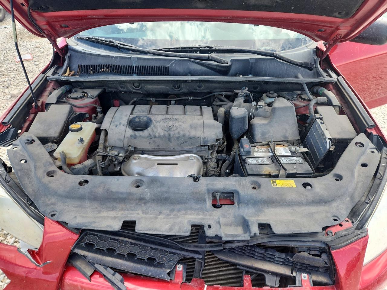 2012 Toyota Rav4 Base Красный vin: 2T3ZF4DV7CW118081