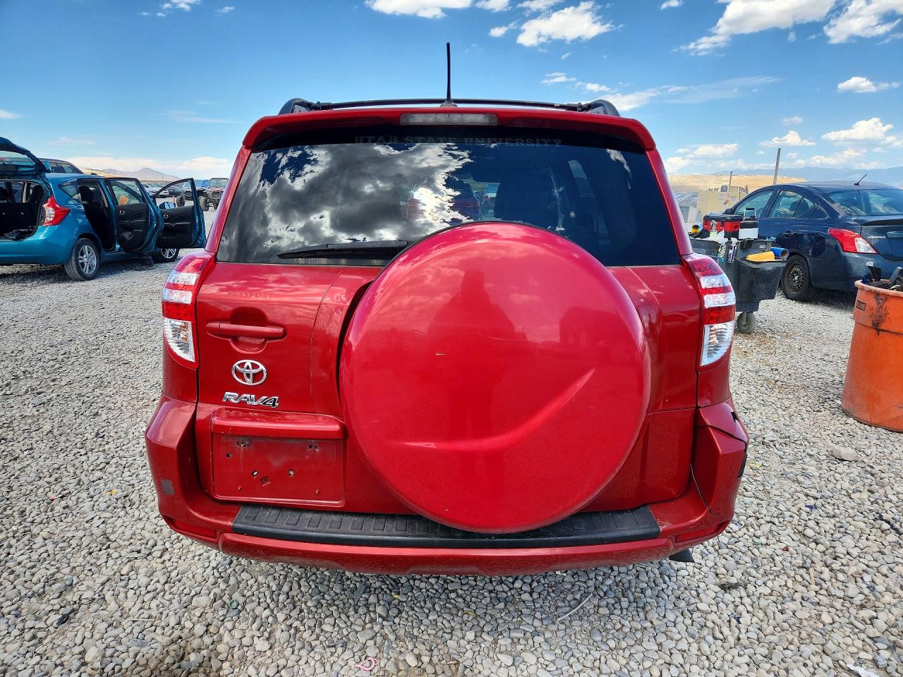 2012 Toyota Rav4 Base Красный vin: 2T3ZF4DV7CW118081