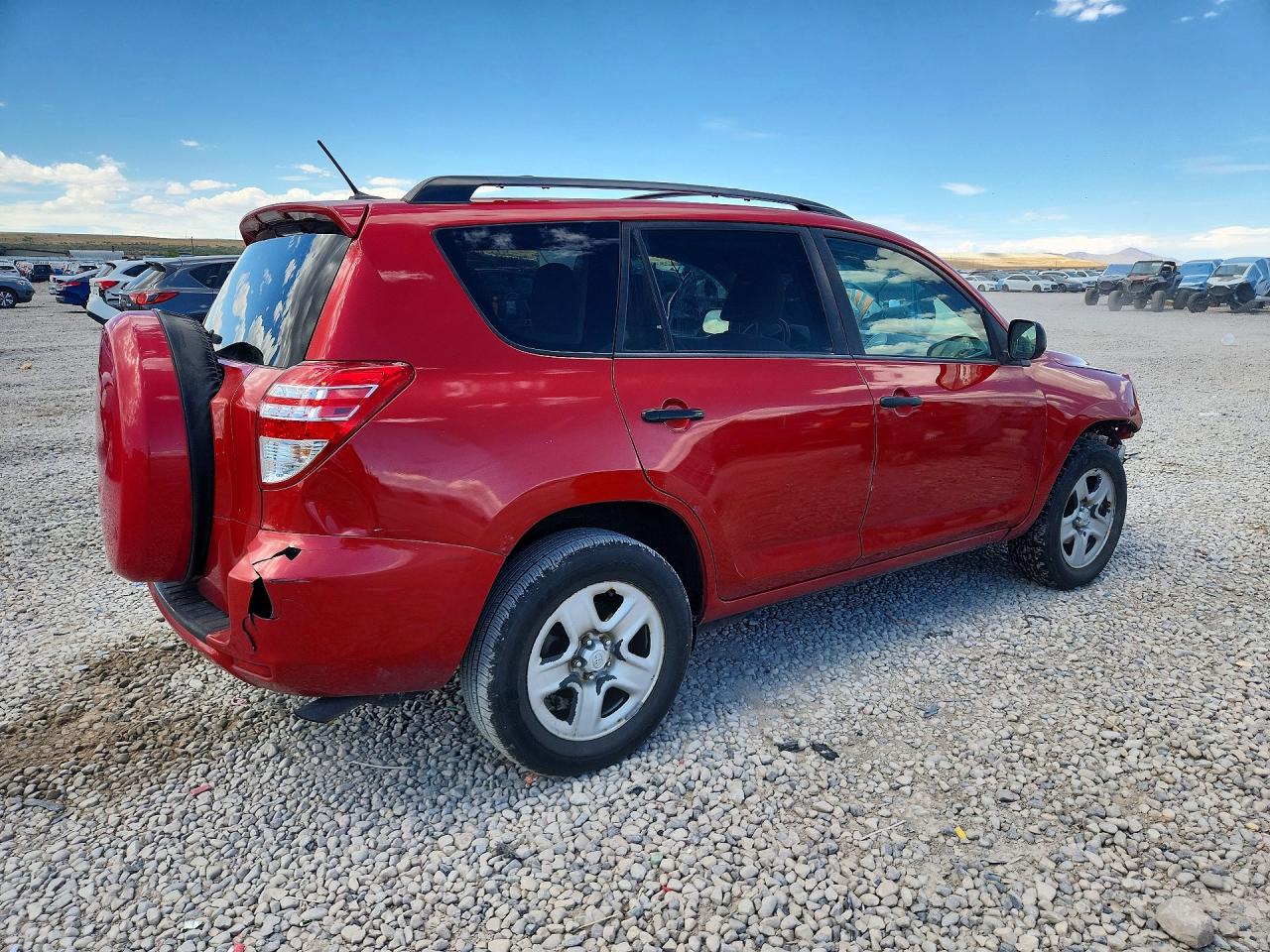 2012 Toyota Rav4 Base Красный vin: 2T3ZF4DV7CW118081