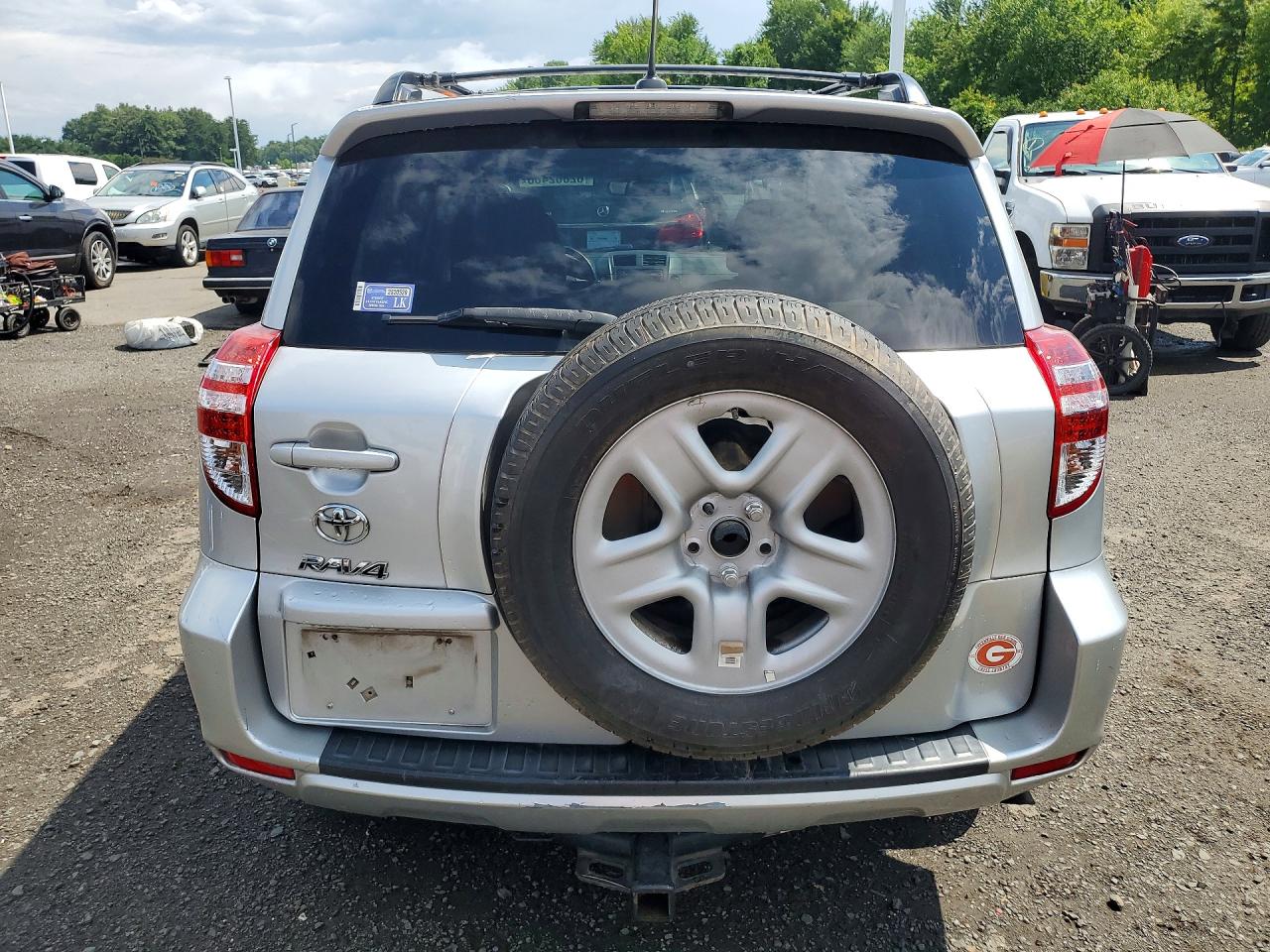 2012 Toyota Rav4 Base Silver vin: 2T3ZF4DV7CW121269