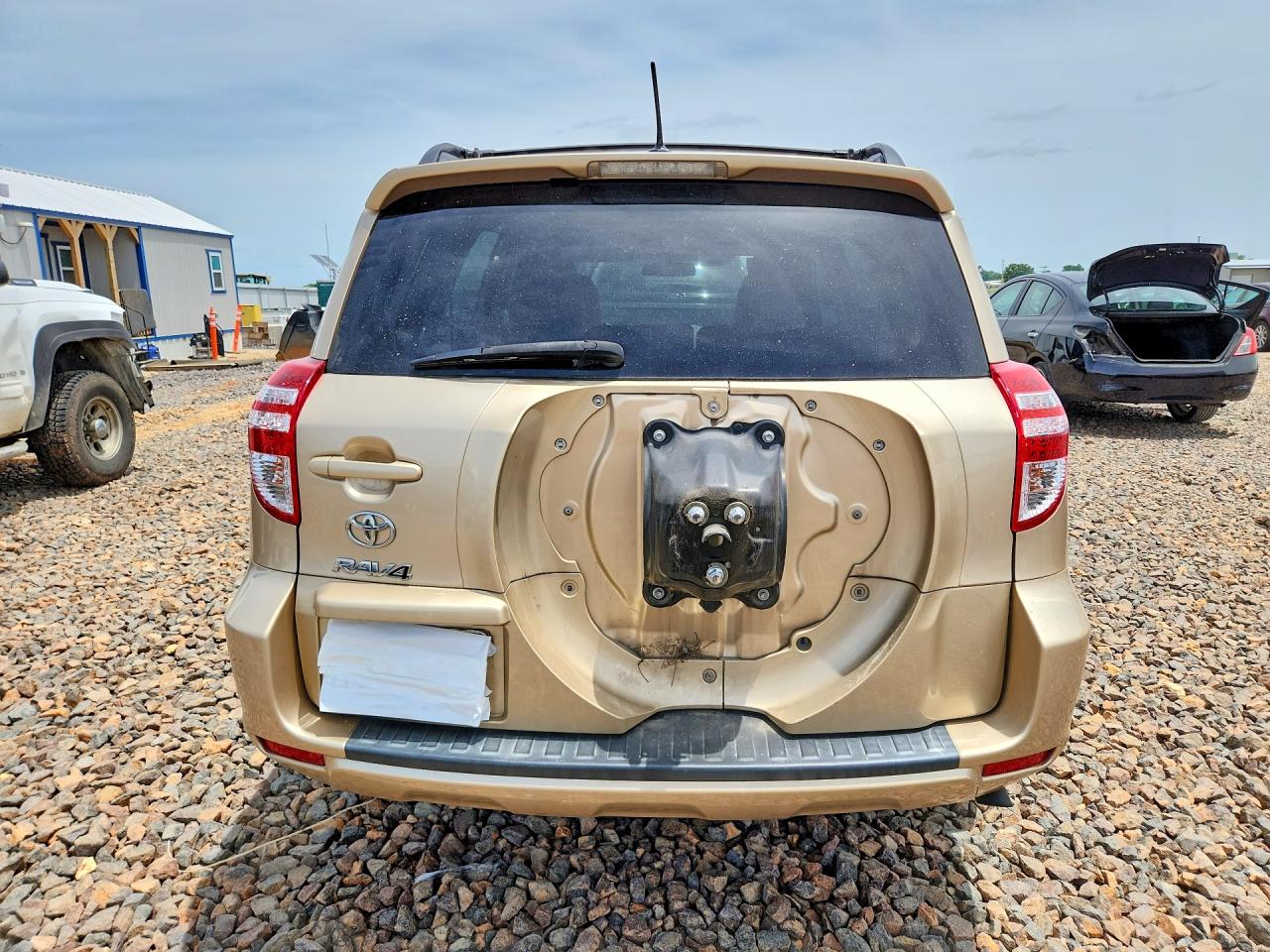 2012 Toyota Rav4 Base Бежевый vin: 2T3ZF4DV7CW124804