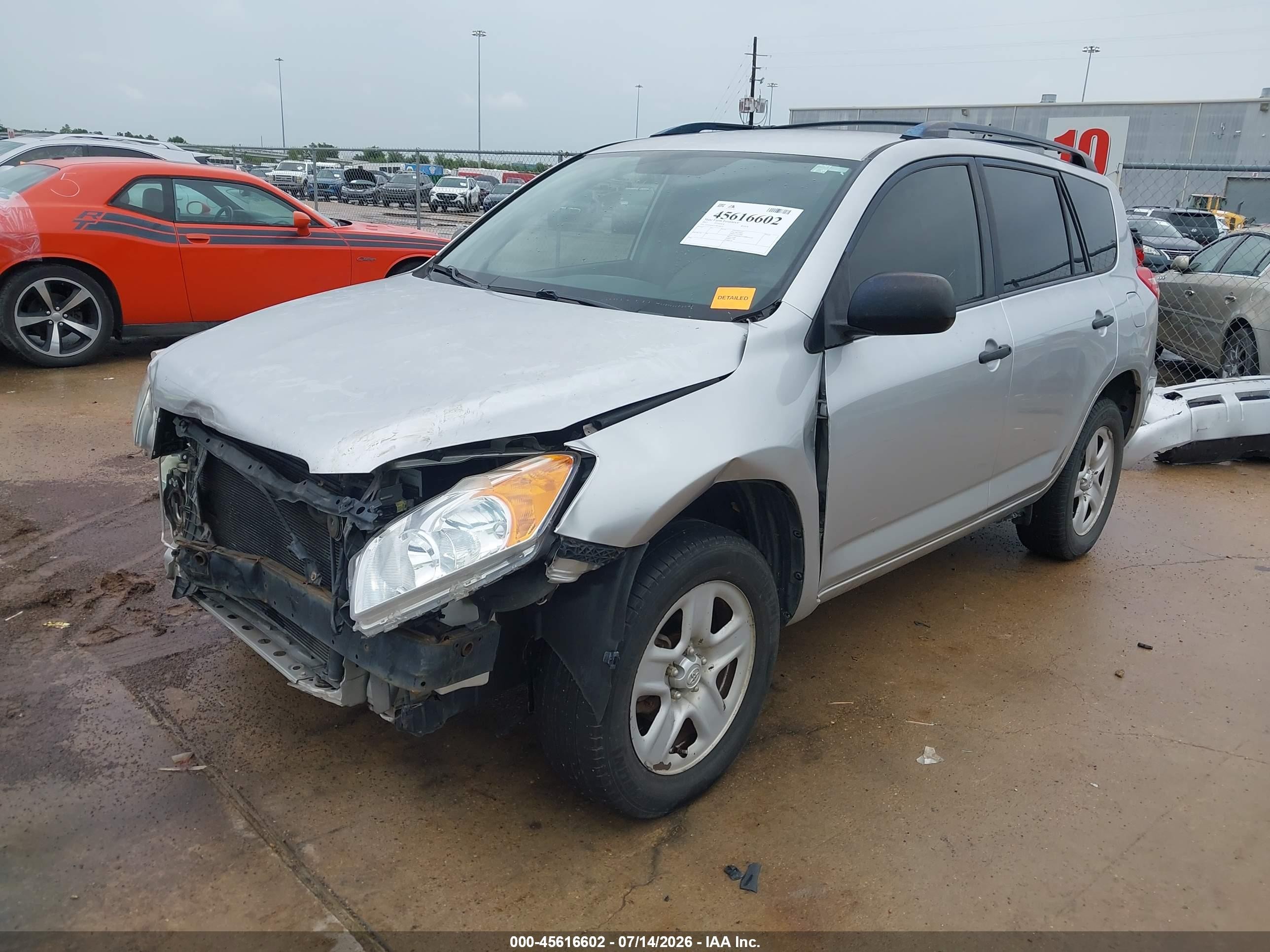 2012 Toyota Rav4   Silver vin: 2T3ZF4DV7CW128075