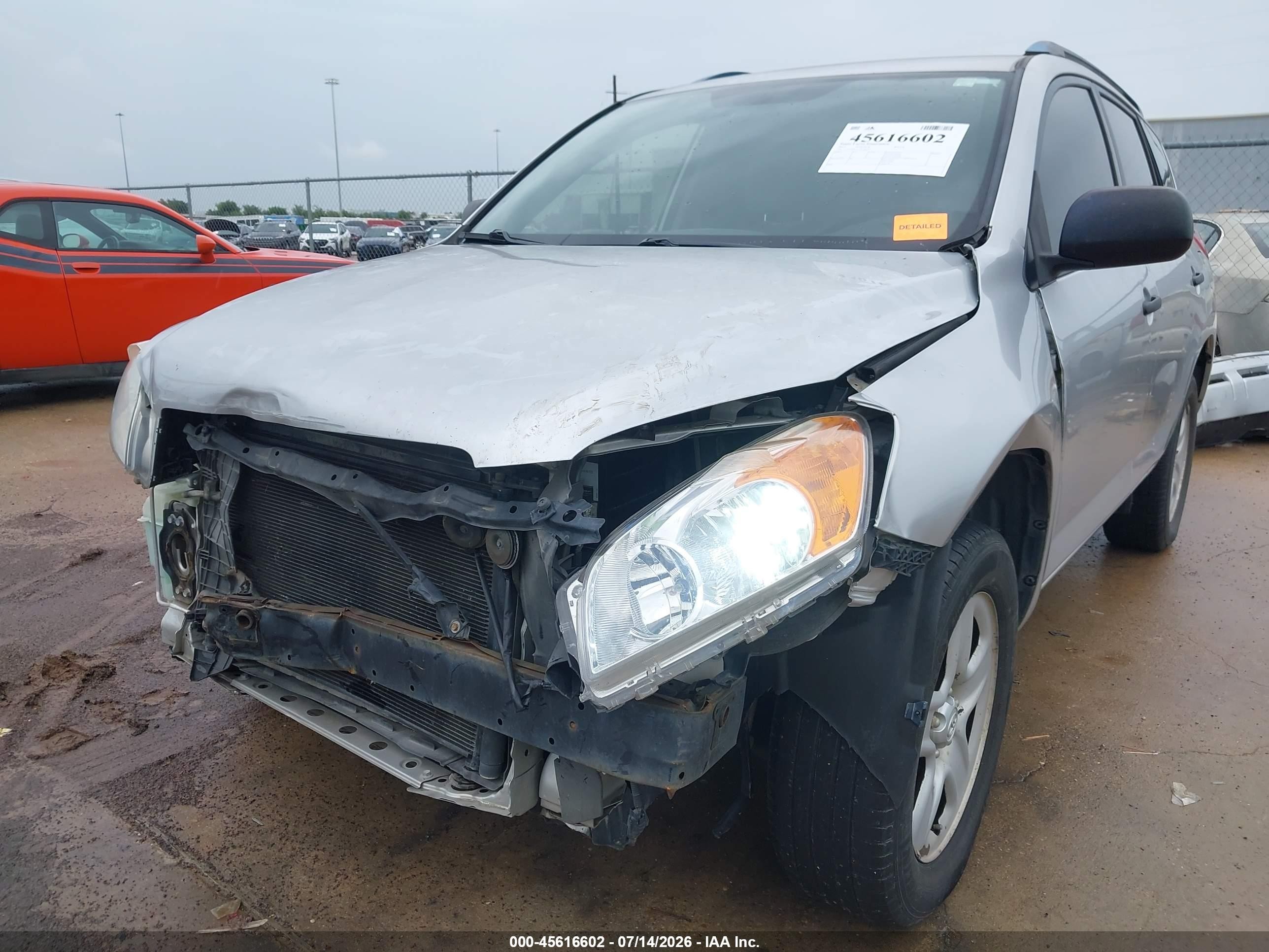 2012 Toyota Rav4   Silver vin: 2T3ZF4DV7CW128075