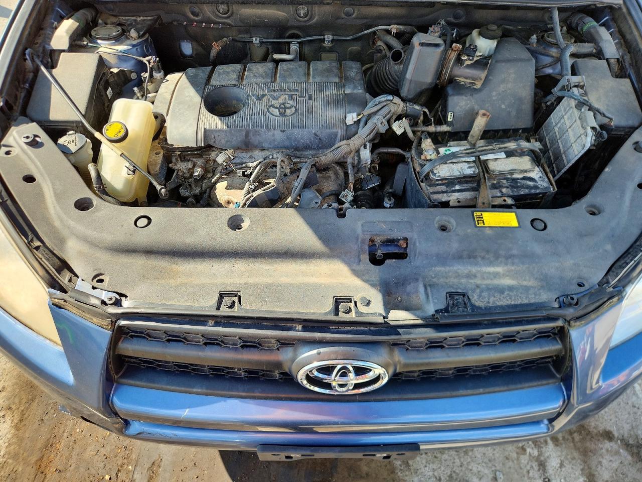 2012 Toyota Rav4 Base Blue vin: 2T3ZF4DV7CW143921