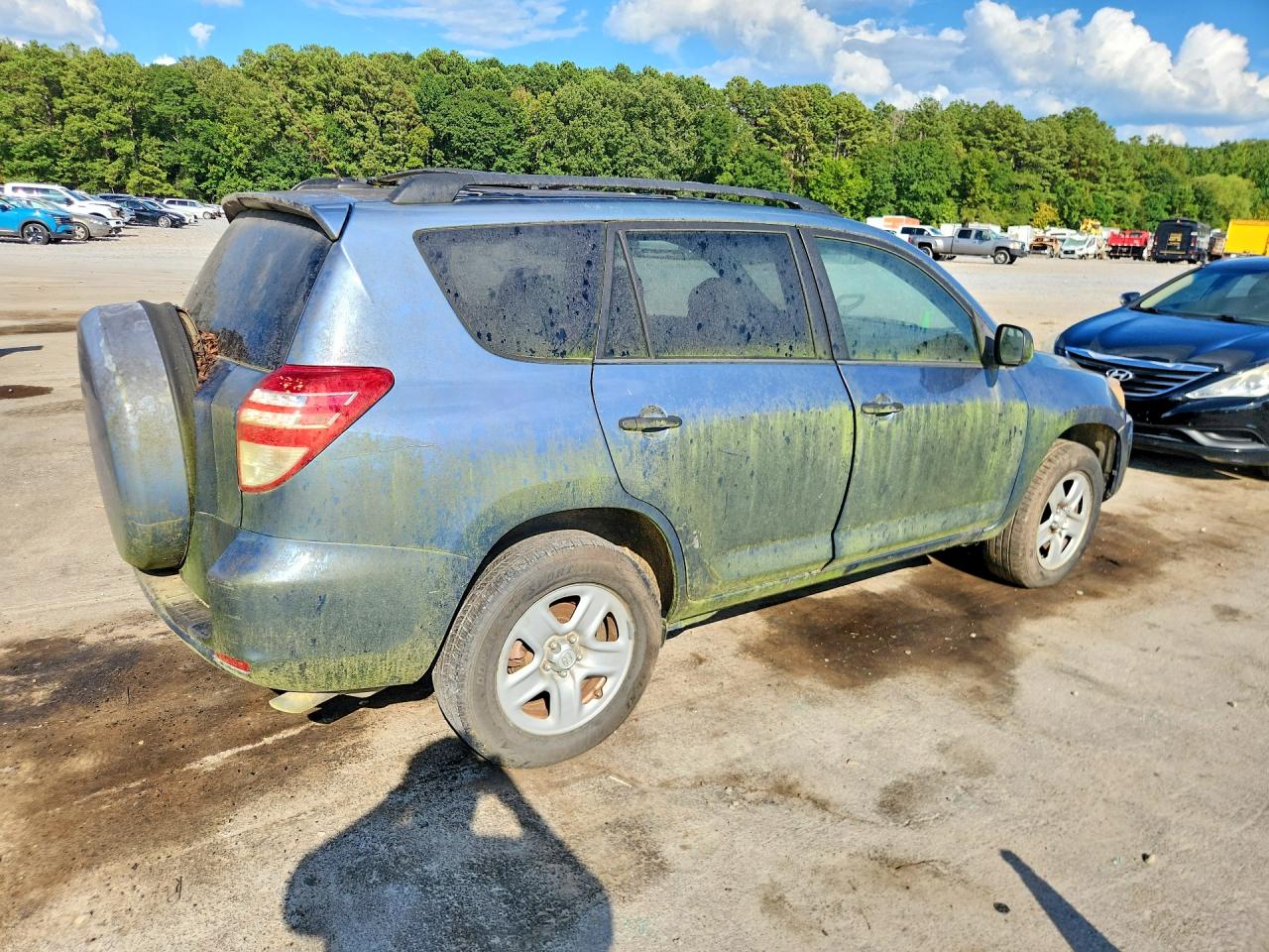 2012 Toyota Rav4 Base Blue vin: 2T3ZF4DV7CW143921
